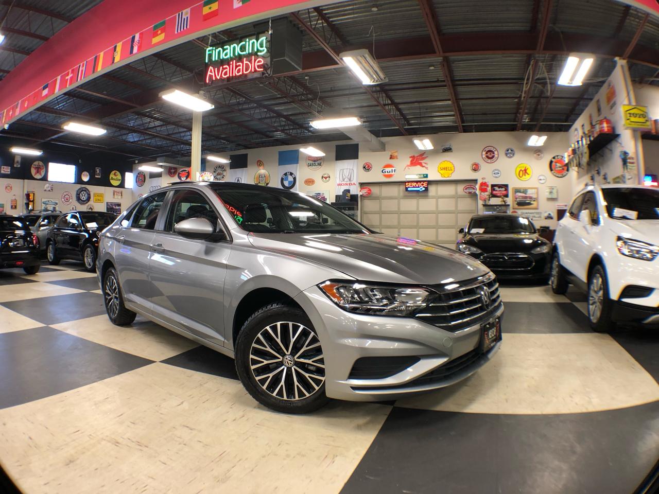 Used 2021 Volkswagen Jetta HIGHLINE AUTO LEATHER PAN/ROOF NAVI B/SPOT CAMERA for sale in North York, ON