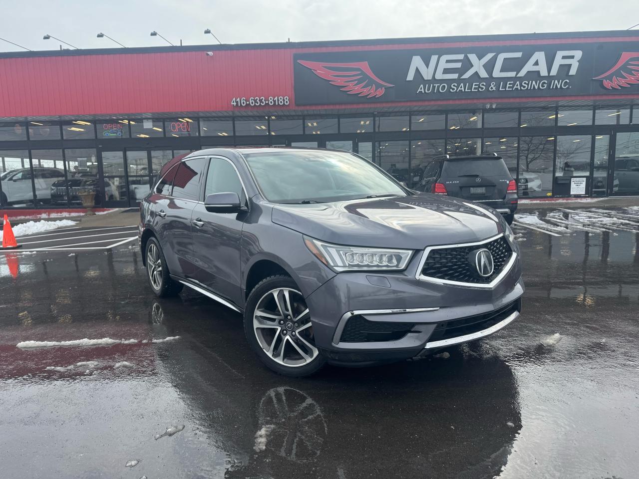 Used 2017 Acura MDX SH-AWD NAVI PKG 7 PASS LEATHER P/SUNROOF CAMERA for sale in North York, ON