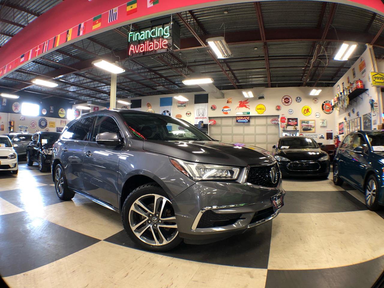 Used 2017 Acura MDX SH-AWD NAVI PKG 7 PASS LEATHER P/SUNROOF CAMERA for sale in North York, ON