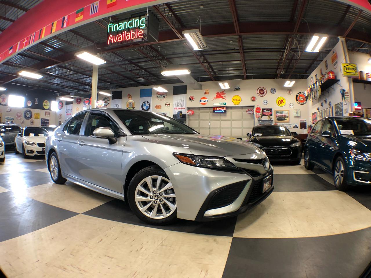 2021 Toyota Camry SE AUTO LEATHER A/CARPLAY B/SPOT P/START CAMERA