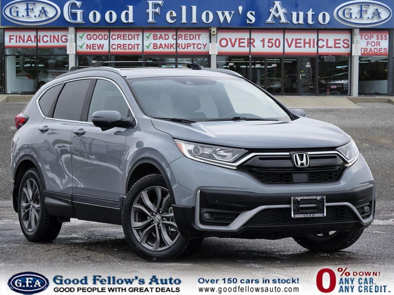 Used 2021 Honda CR-V SPORT MODEL, AWD, LEATHER & CLOTH, SUNROOF, REARVI for sale in North York, ON