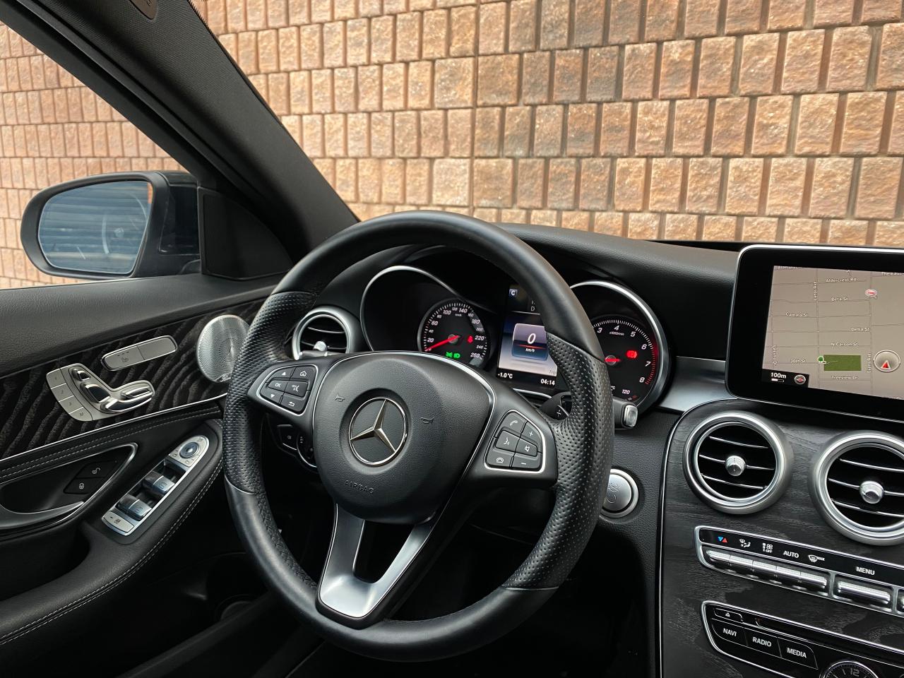 2016 Mercedes-Benz C-Class C300-4MATIC-AMG-SPORT-BURMESTER-CAMERA-1 OWNER - Photo #16