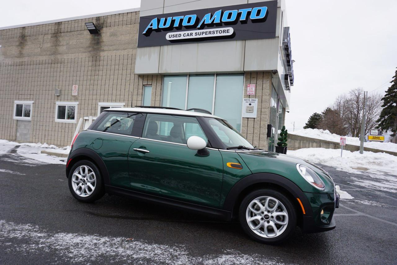 Used 2017 MINI Cooper 3-Door CERTIFIED BLUETOOTH LEATHER HEATED SEATS PANO ROOF CRUISE ALLOYS for sale in Burlington, ON