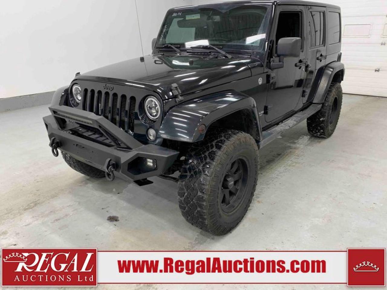 Used 2014 Jeep Wrangler Unlimited Sahara for sale in Calgary, AB