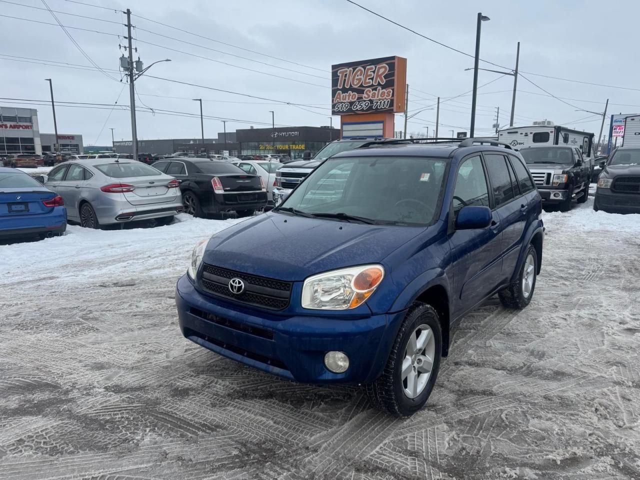 2004 Toyota RAV4 LEATHER, 4 CYL, ONLY 139KMS, CERTIFIED