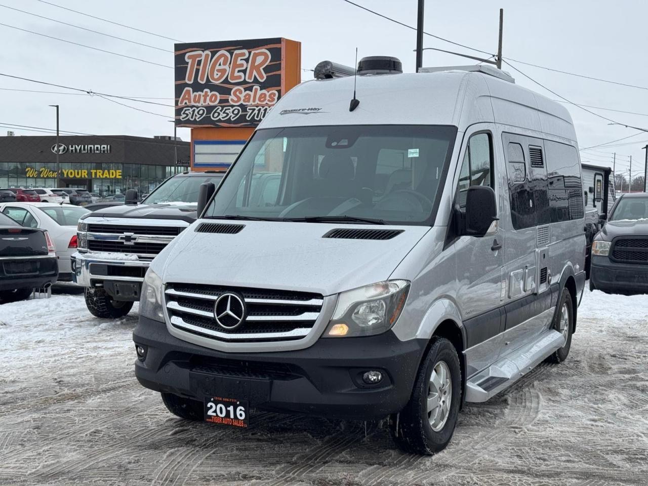 2016 Mercedes-Benz Sprinter PLEASURE WAY ASCENT TS, CAMPER VAN, LOADED, CERT