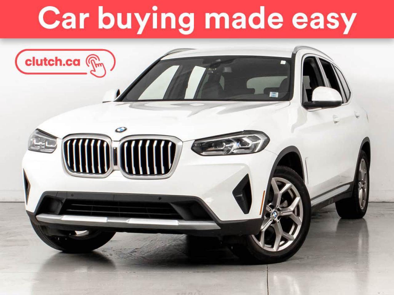 Used 2022 BMW X3 xDrive30i w/ Tri-Zone A/C, Navigation, Power Front Seats for sale in Bedford, NS