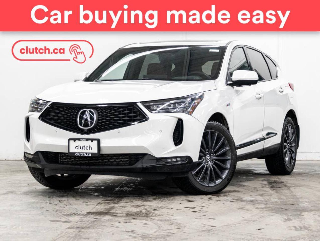 Used 2022 Acura RDX AWD w/ Platinum Elite A-Spec Pkg. w/ Apple CarPlay, Heated Steering Wheel, Heated Front Seats for sale in Toronto, ON