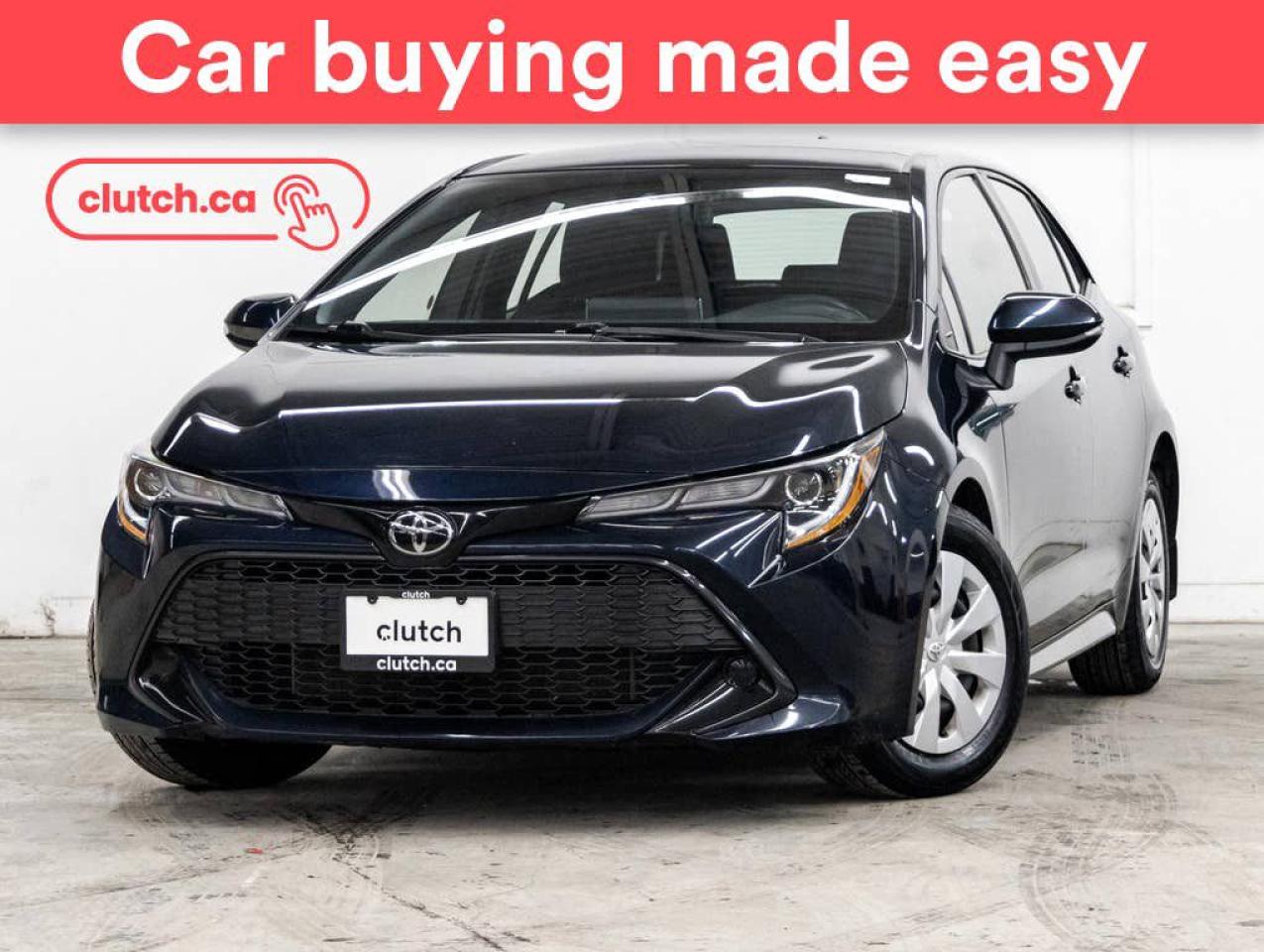 Used 2021 Toyota Corolla Hatchback S w/ Apple CarPlay & Android Auto, Rearview Cam, A/C for sale in Toronto, ON