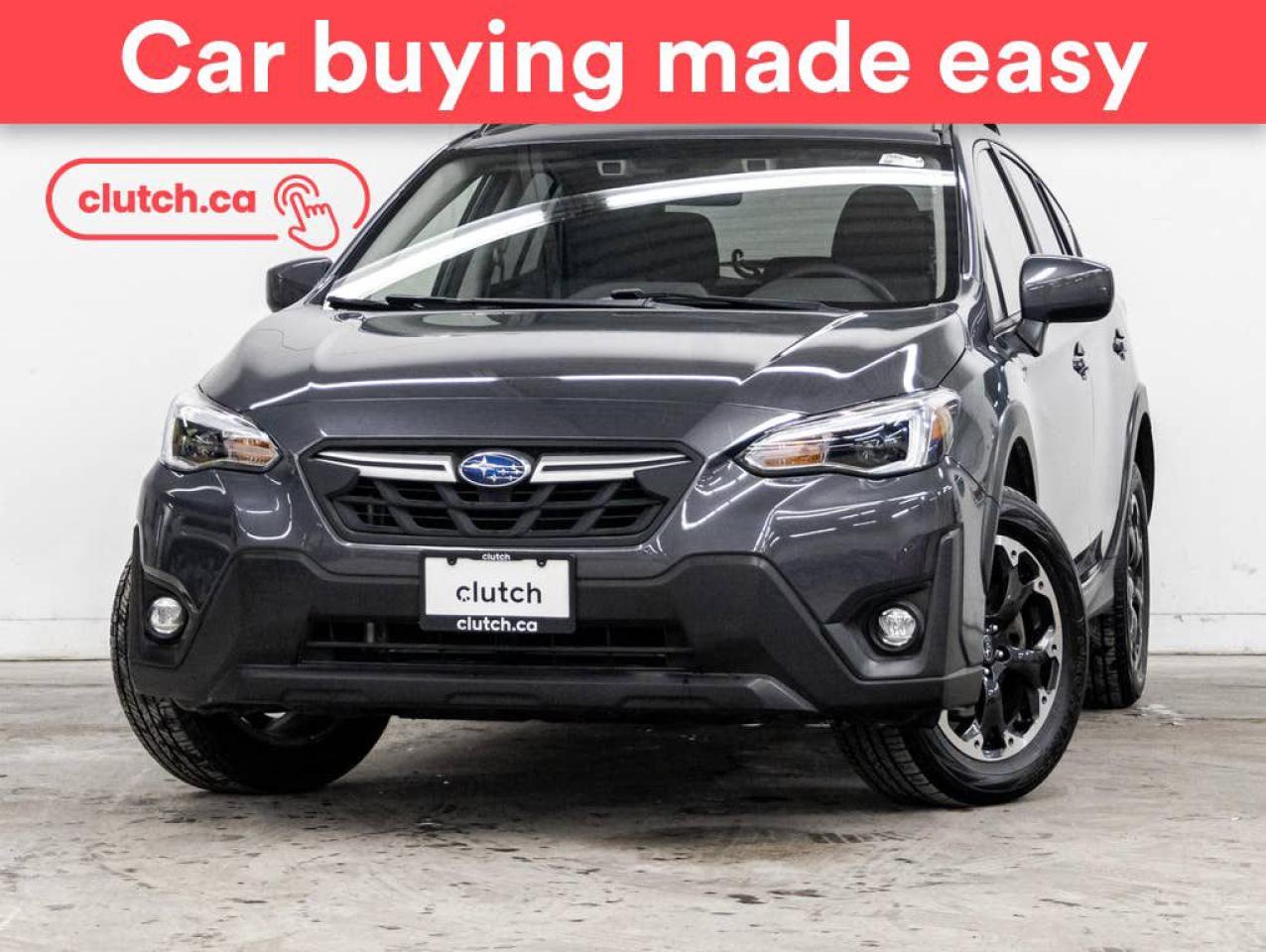 Used 2022 Subaru XV Crosstrek Sport AWD w/ Eyesight w/ Apple CarPlay & Android Auto, Power Moonroof, Rearview Cam for sale in Toronto, ON