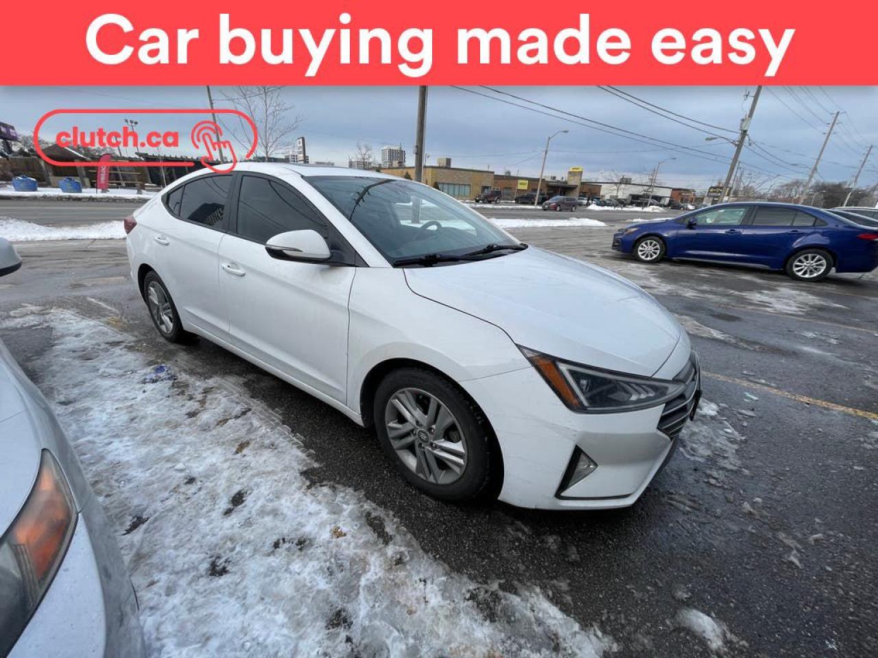 Used 2020 Hyundai Elantra Preferred w/ Sun & Safety Pkg w/ Apple CarPlay & Android Auto, Power Moonroof, Rearview Cam for sale in Toronto, ON