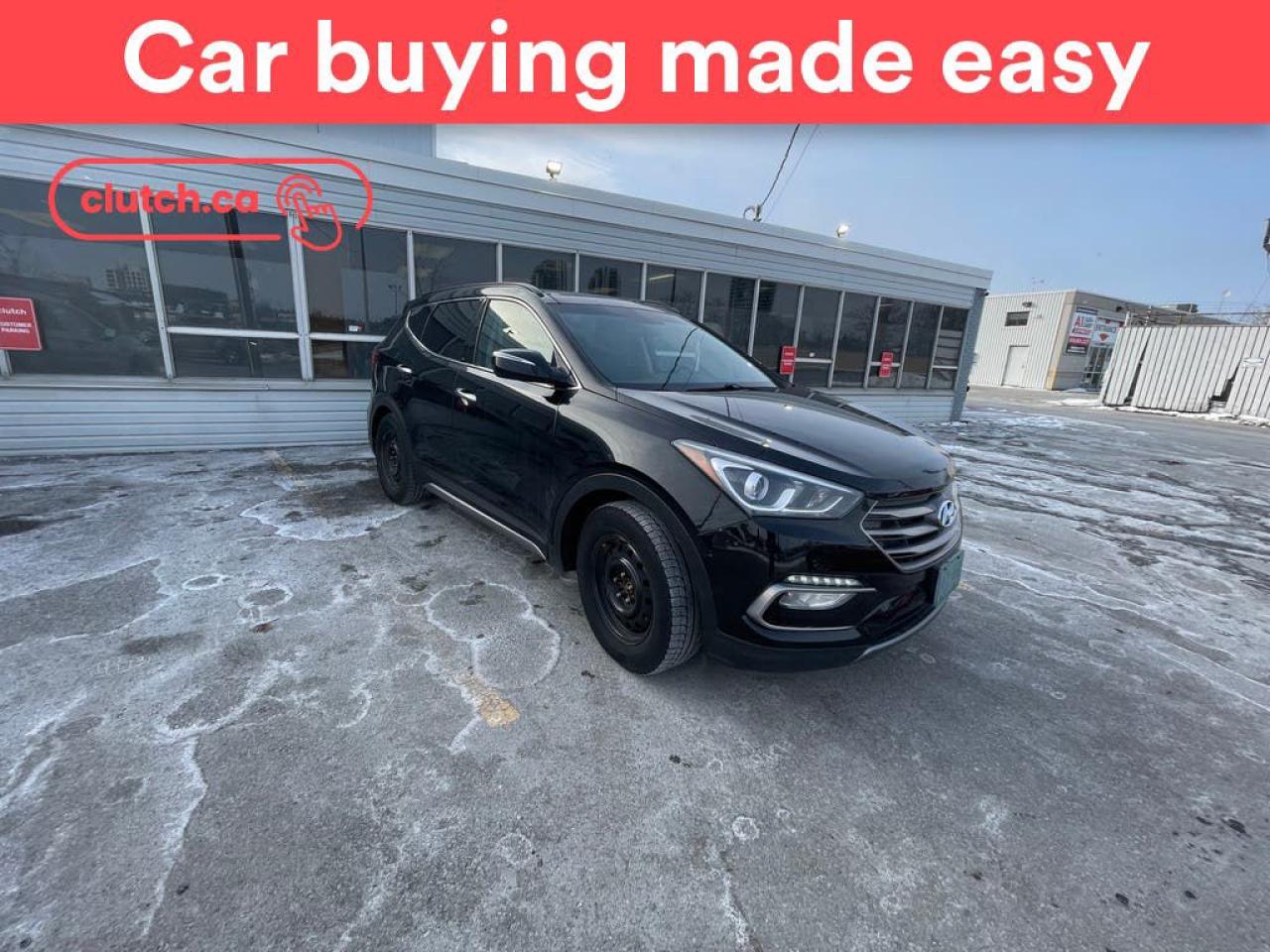 Used 2018 Hyundai Santa Fe Sport 2.0T Limited AWD w/ Apple CarPlay & Android Auto, Panoramic Moonroof, Nav for sale in Toronto, ON