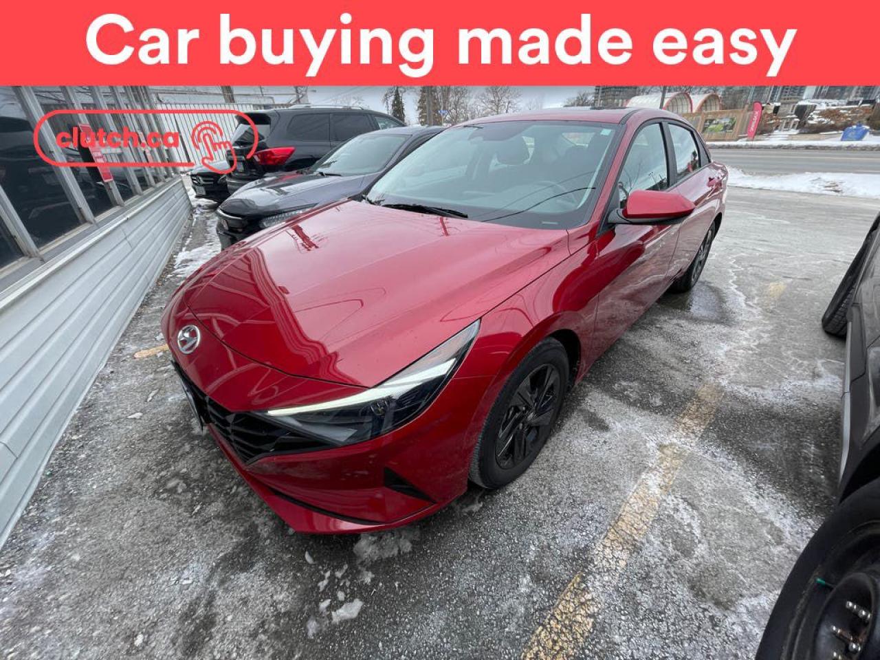 Used 2022 Hyundai Elantra Preferred w/ Sun & Tech Pkg w/ Apple CarPlay & Android Auto, Power Moonroof, Rearview Cam for sale in Toronto, ON