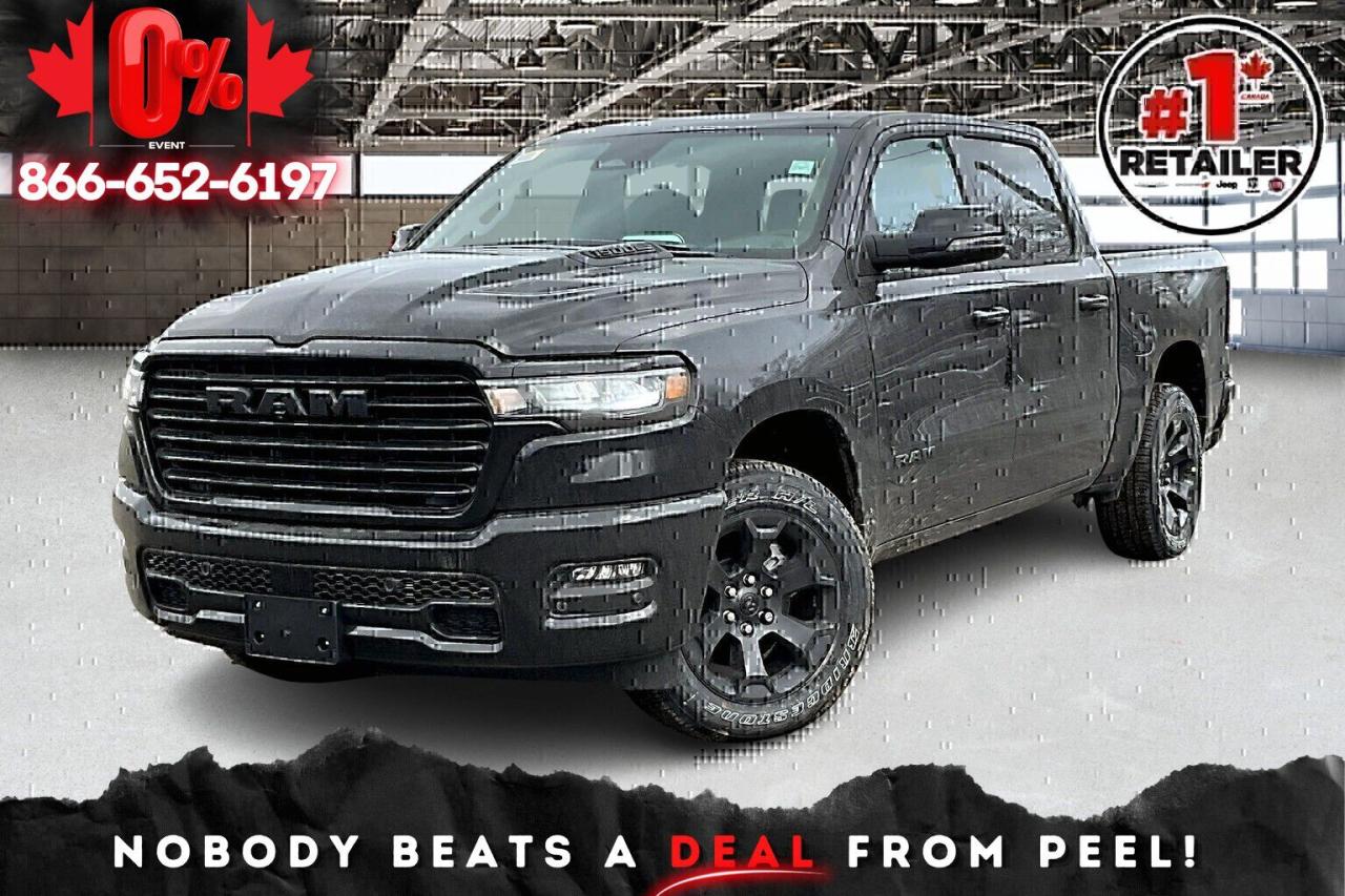 New 2025 RAM 1500 SPORT CREW | Leather | PanoRoof | SportHood | lvl1 for sale in Mississauga, ON