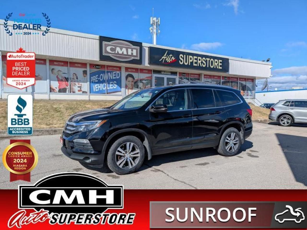 Used 2018 Honda Pilot EX-L RES  **REAR ENT. SYS** for sale in St. Catharines, ON