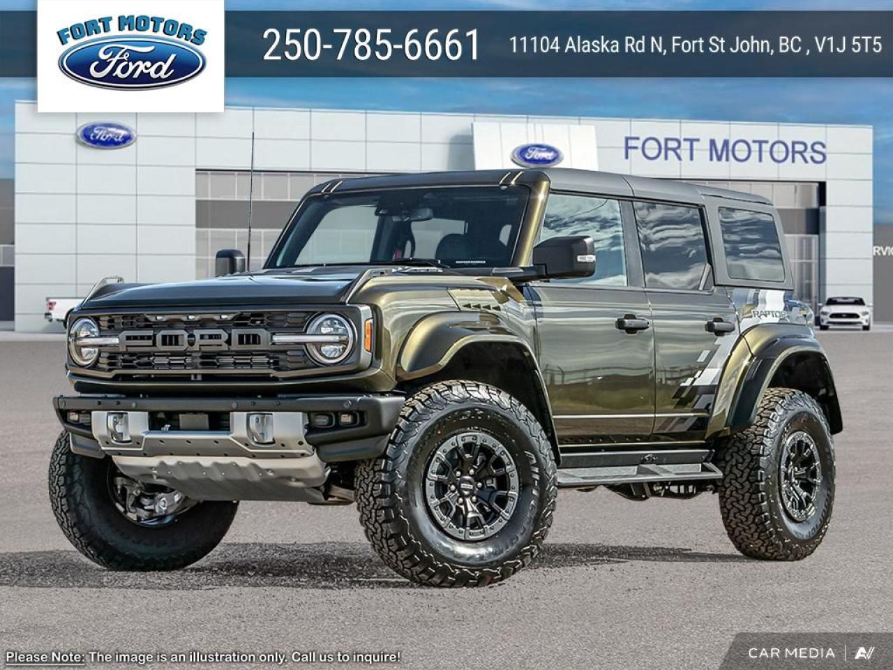 New 2024 Ford Bronco Raptor for sale in Fort St John, BC