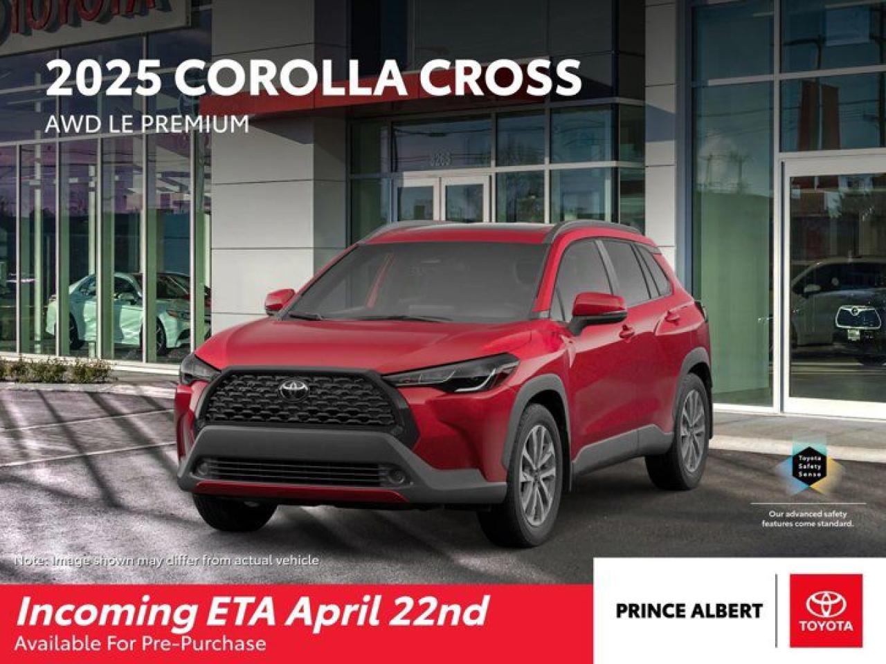 New 2025 Toyota Corolla Cross LE for sale in Prince Albert, SK