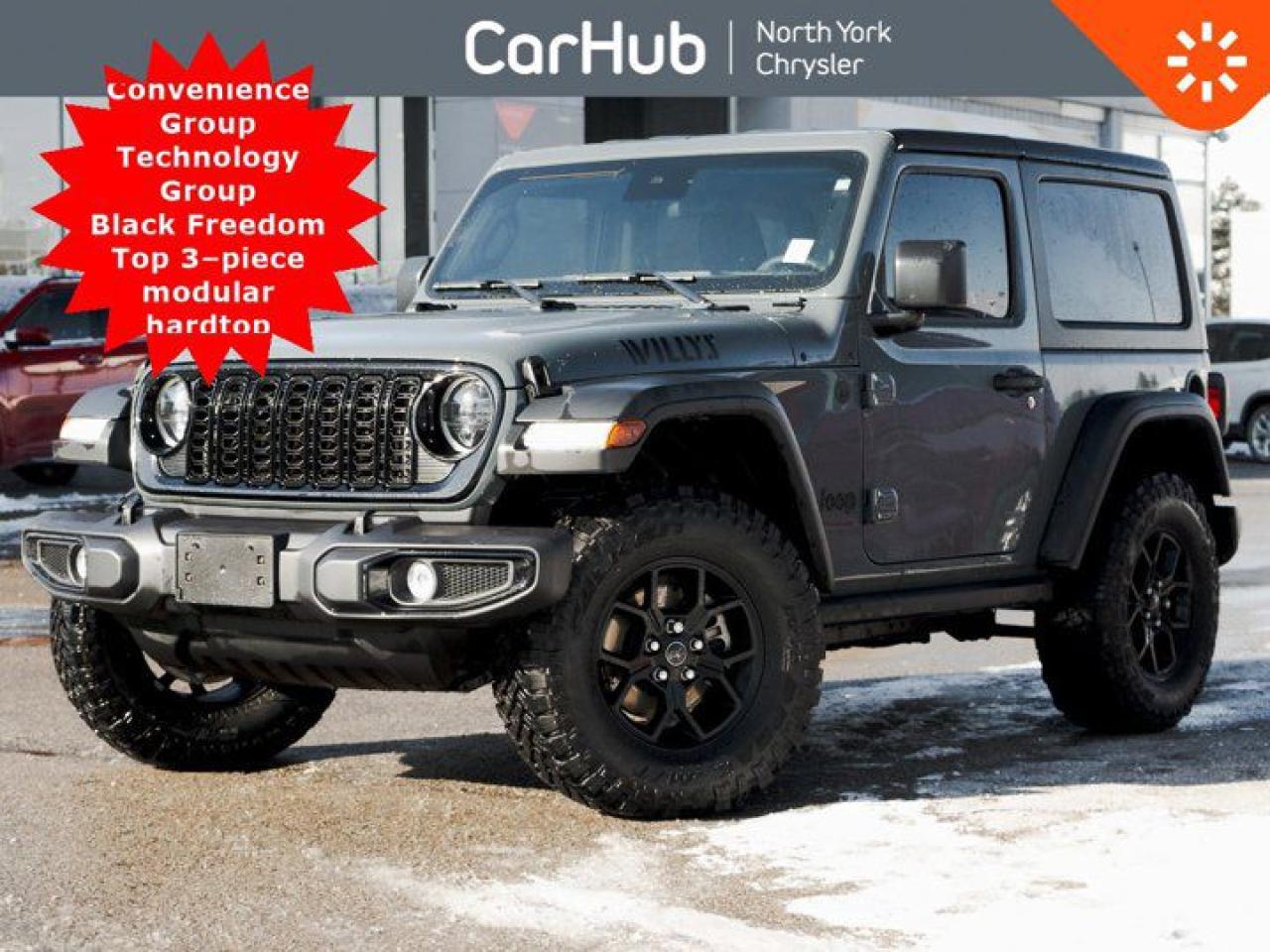 Used 2024 Jeep Wrangler Willys Convenience Group Technology Group for sale in Thornhill, ON