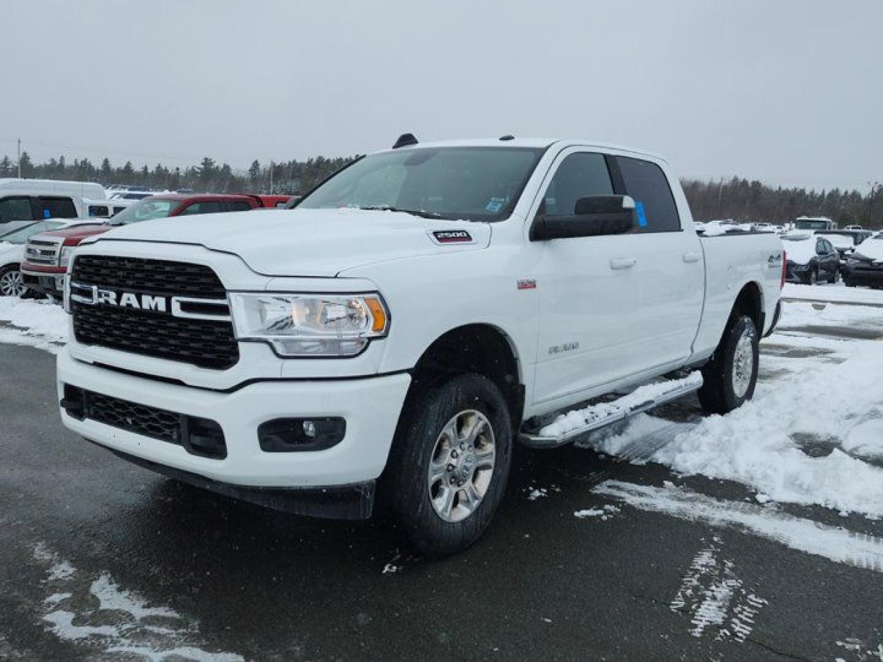 Used 2022 RAM 2500 Big Horn Crew 4X4 | Sport Pkg | Heated Steering + Seats | Power Seat | Spray-in Liner | Remote Start for sale in Guelph, ON