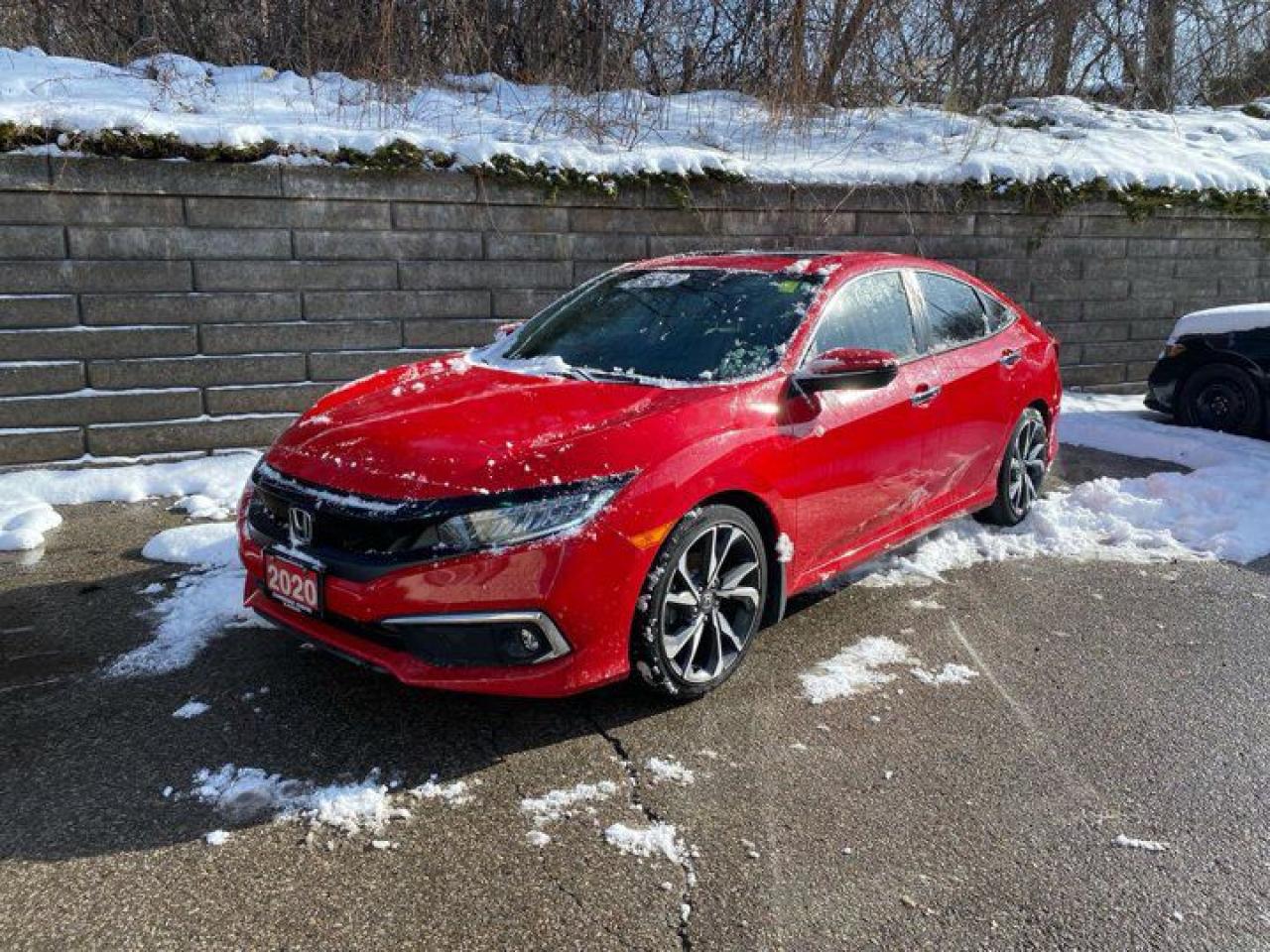 Used 2020 Honda Civic Sedan Touring Sedan | Leather | Sunroof | Navi | Heated Steering + Seats | Remote Start | Adaptive Cruise for sale in Guelph, ON