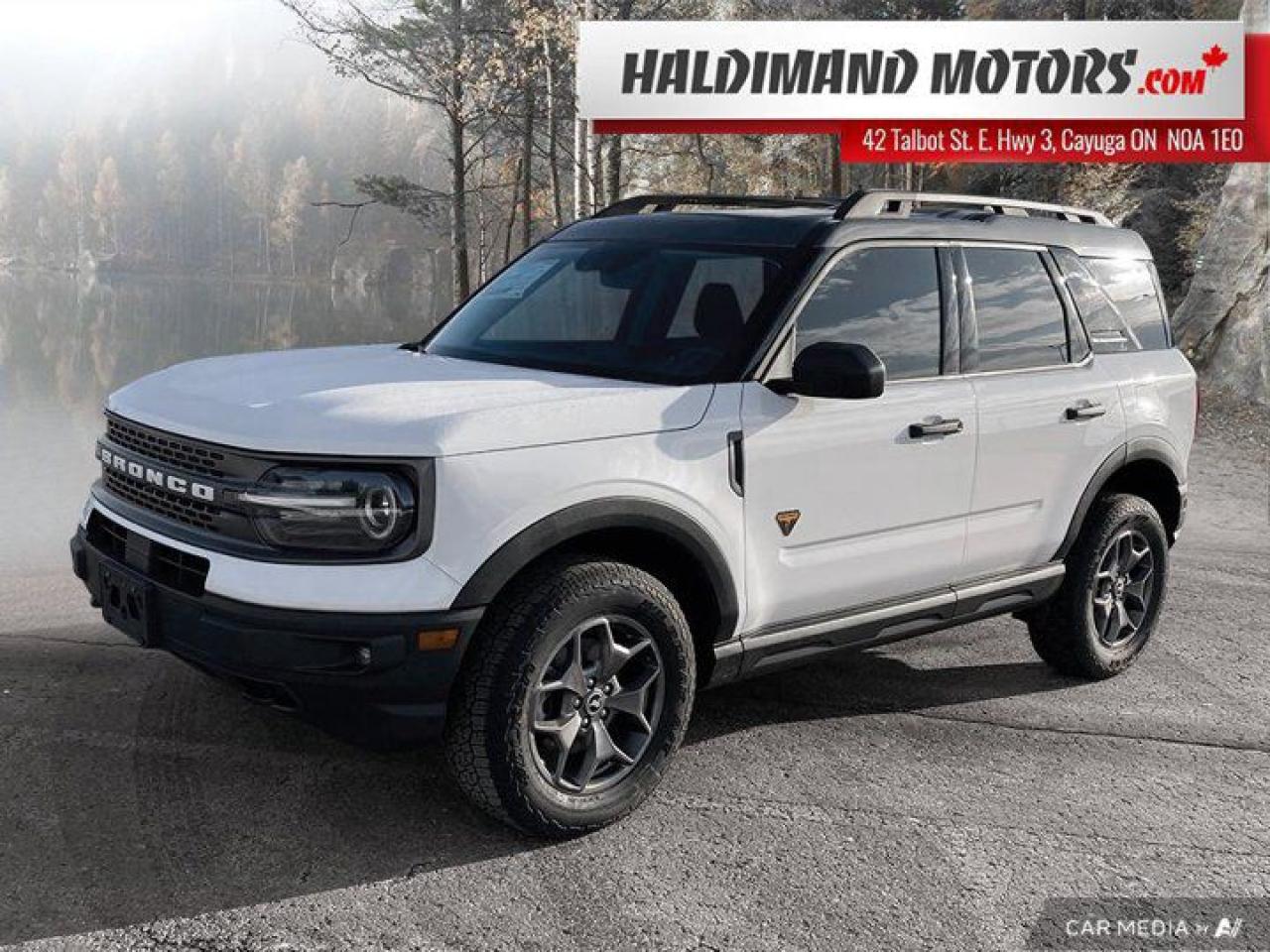 Used 2022 Ford Bronco Sport BADLANDS for sale in Cayuga, ON