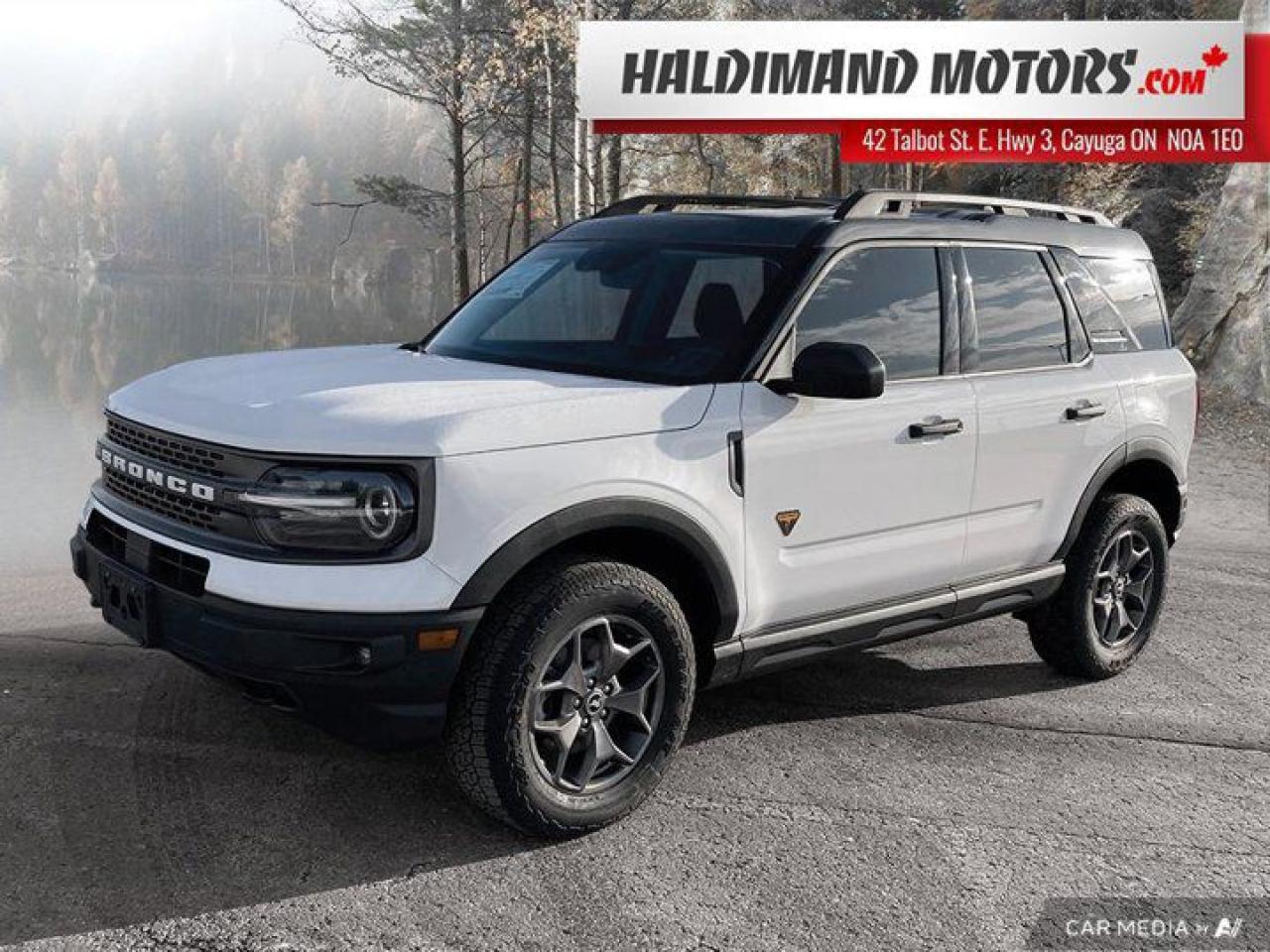 Used 2022 Ford Bronco Sport BADLANDS for sale in Cayuga, ON