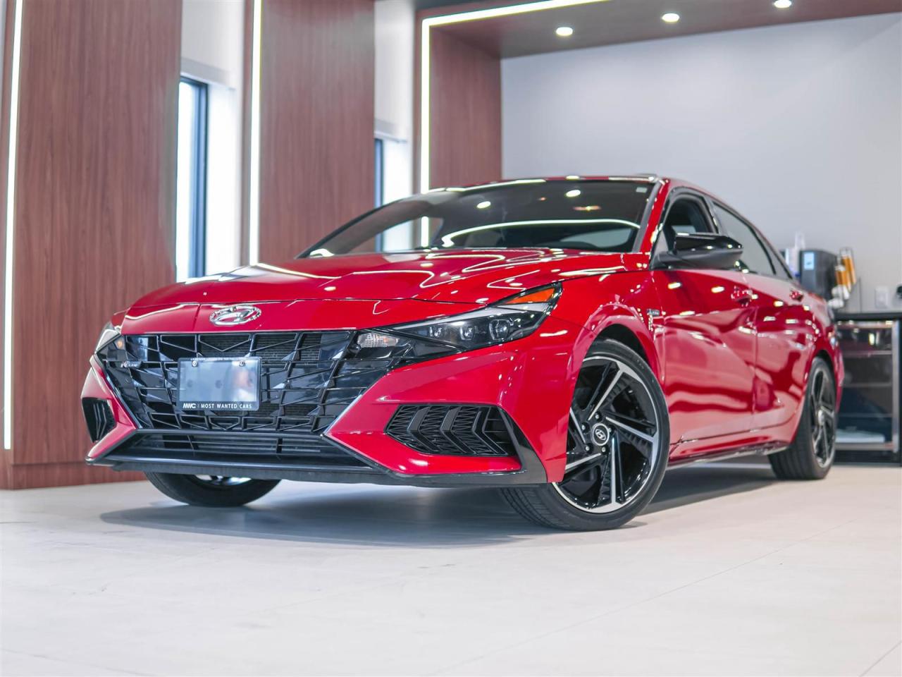Used 2022 Hyundai Elantra N LINE | SUNROOF | LEATHER | APP CONNECT | 1.6 L for sale in Kitchener, ON