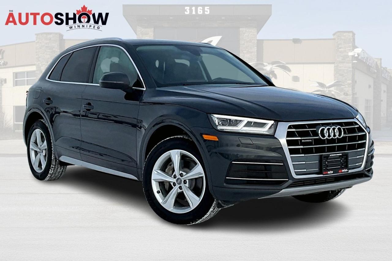 Used 2020 Audi Q5 PROGRESSIV - APPLE CARPLAY, HTD LTHR SEATS & WHEEL, PANO ROOF!! for sale in Winnipeg, MB