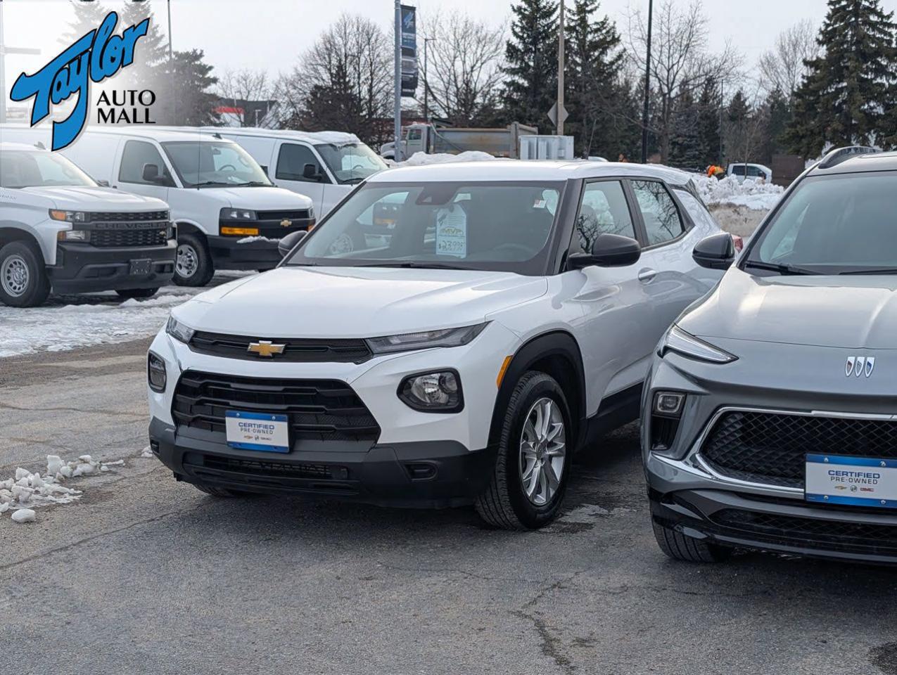 Used 2021 Chevrolet TrailBlazer LS- Certified - Apple CarPlay - $168 B/W for sale in Kingston, ON