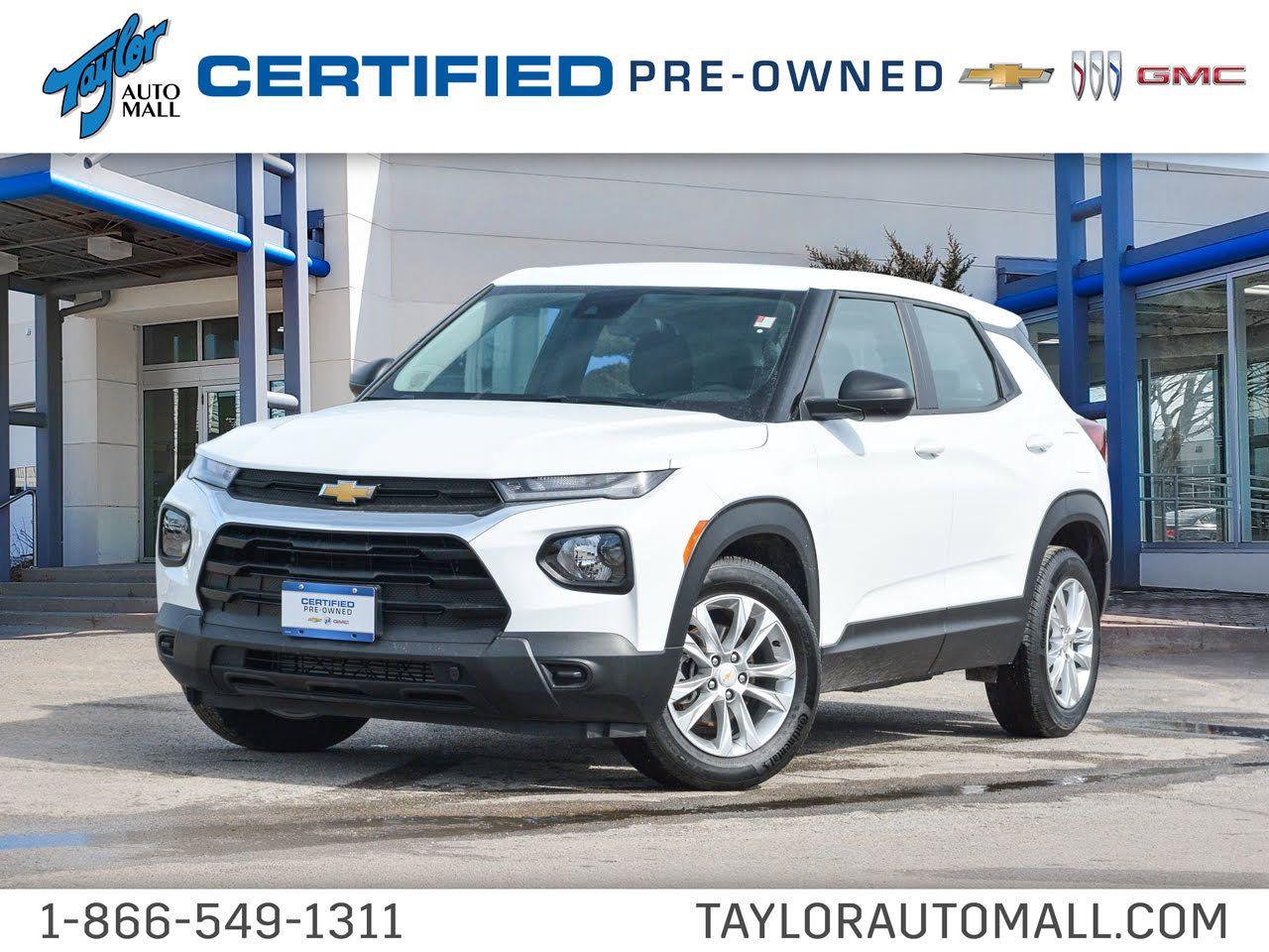 Used 2021 Chevrolet TrailBlazer LS- Certified - Apple CarPlay - $168 B/W for sale in Kingston, ON