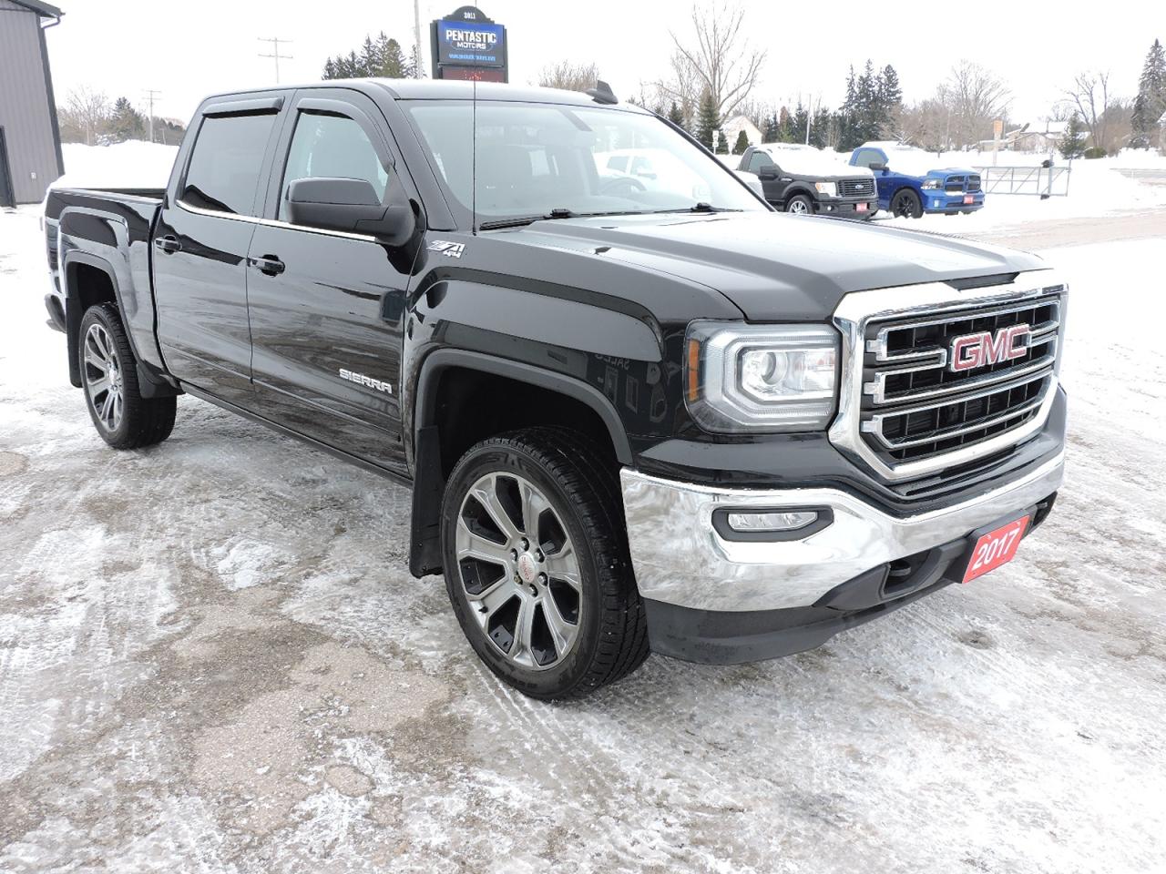 Used 2017 GMC Sierra 1500 SLE 5.3L 4X4 Rust Free 22 Inch Rims Only 121000 KM for sale in Gorrie, ON