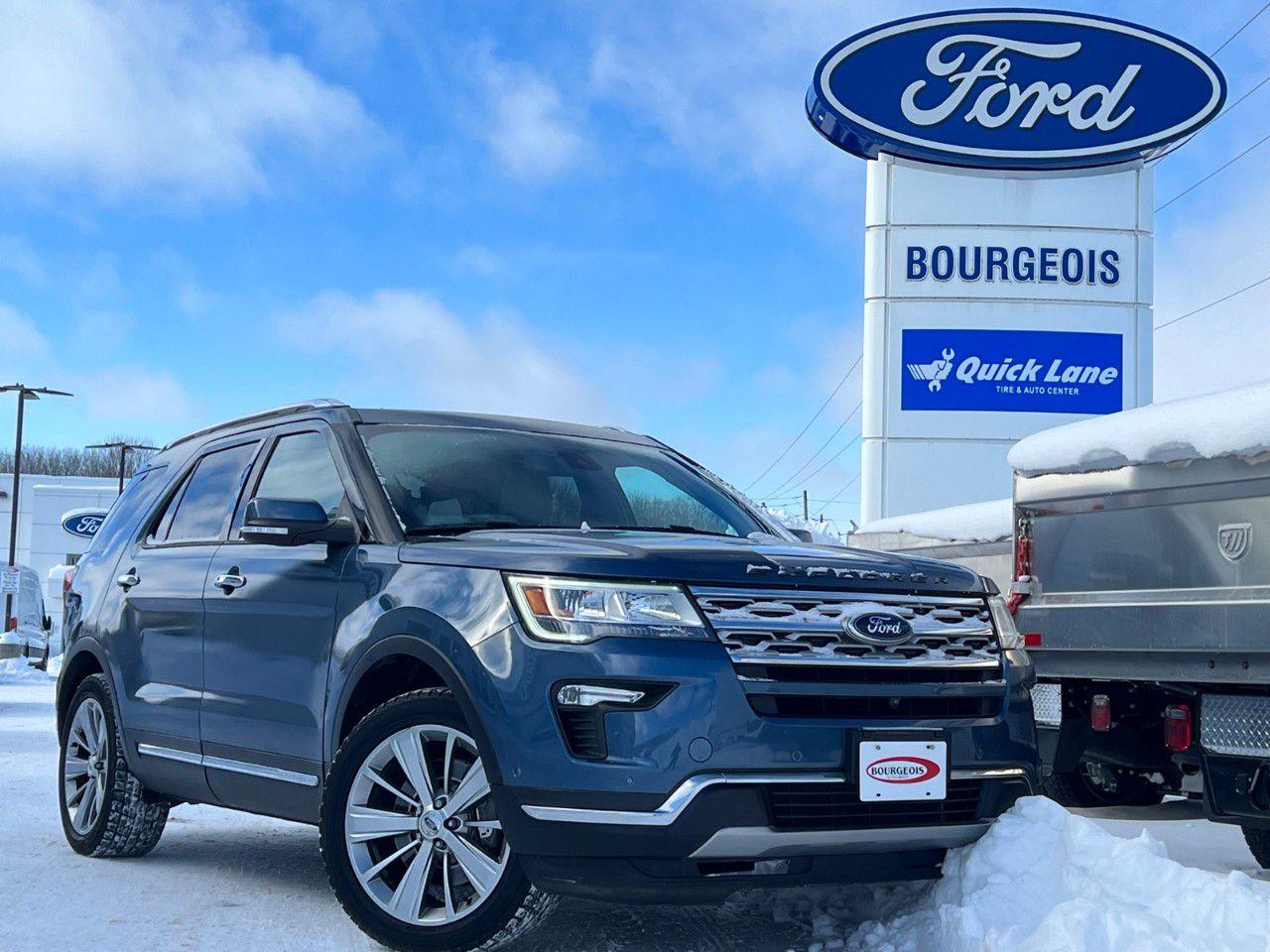 Used 2018 Ford Explorer Limited 4WD for sale in Midland, ON