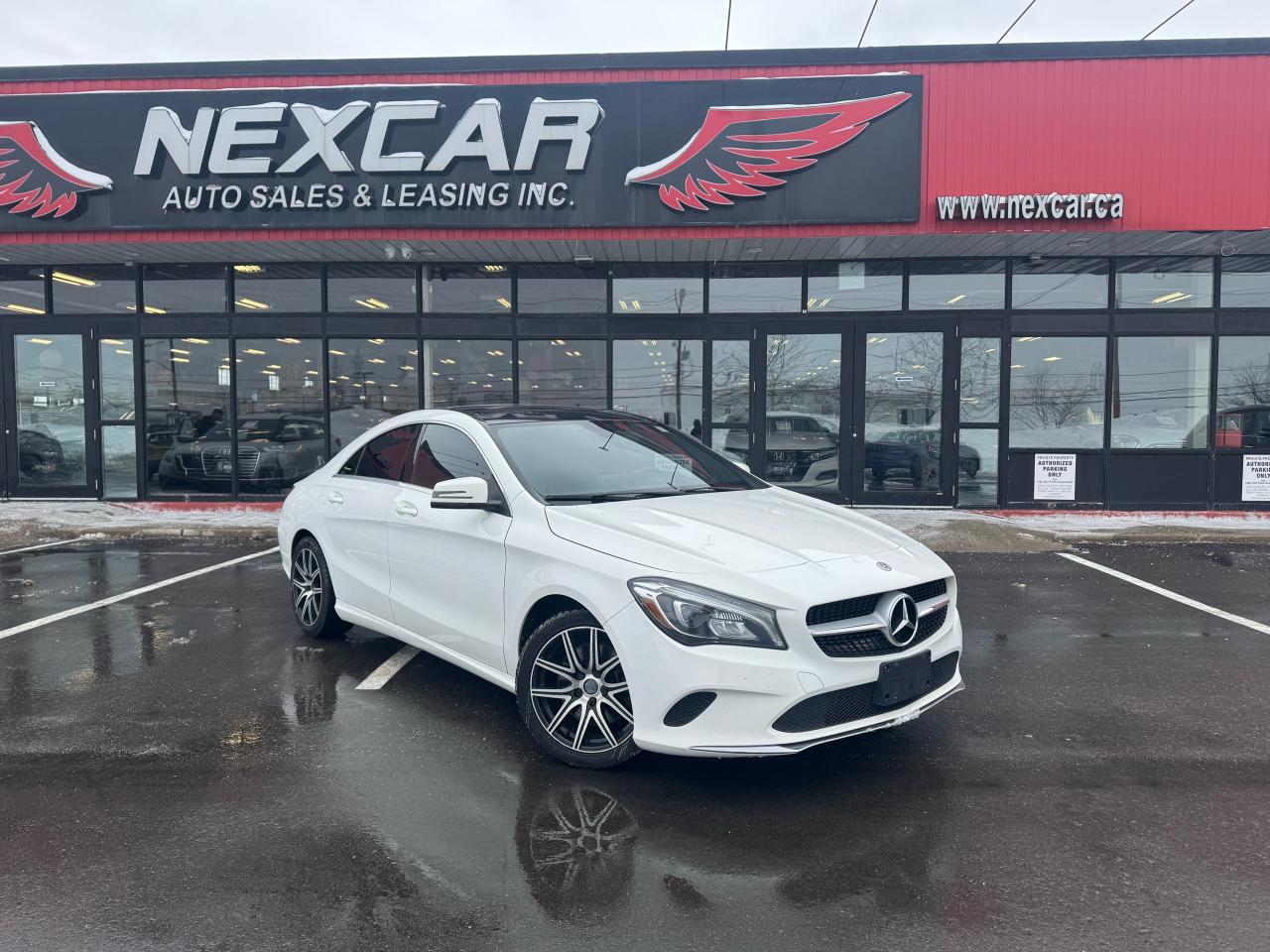 Used 2018 Mercedes-Benz CLA-Class CLA 250 4MATIC LEATHER PAN/ROOF NAVI B/SPOT CAMERA for sale in North York, ON