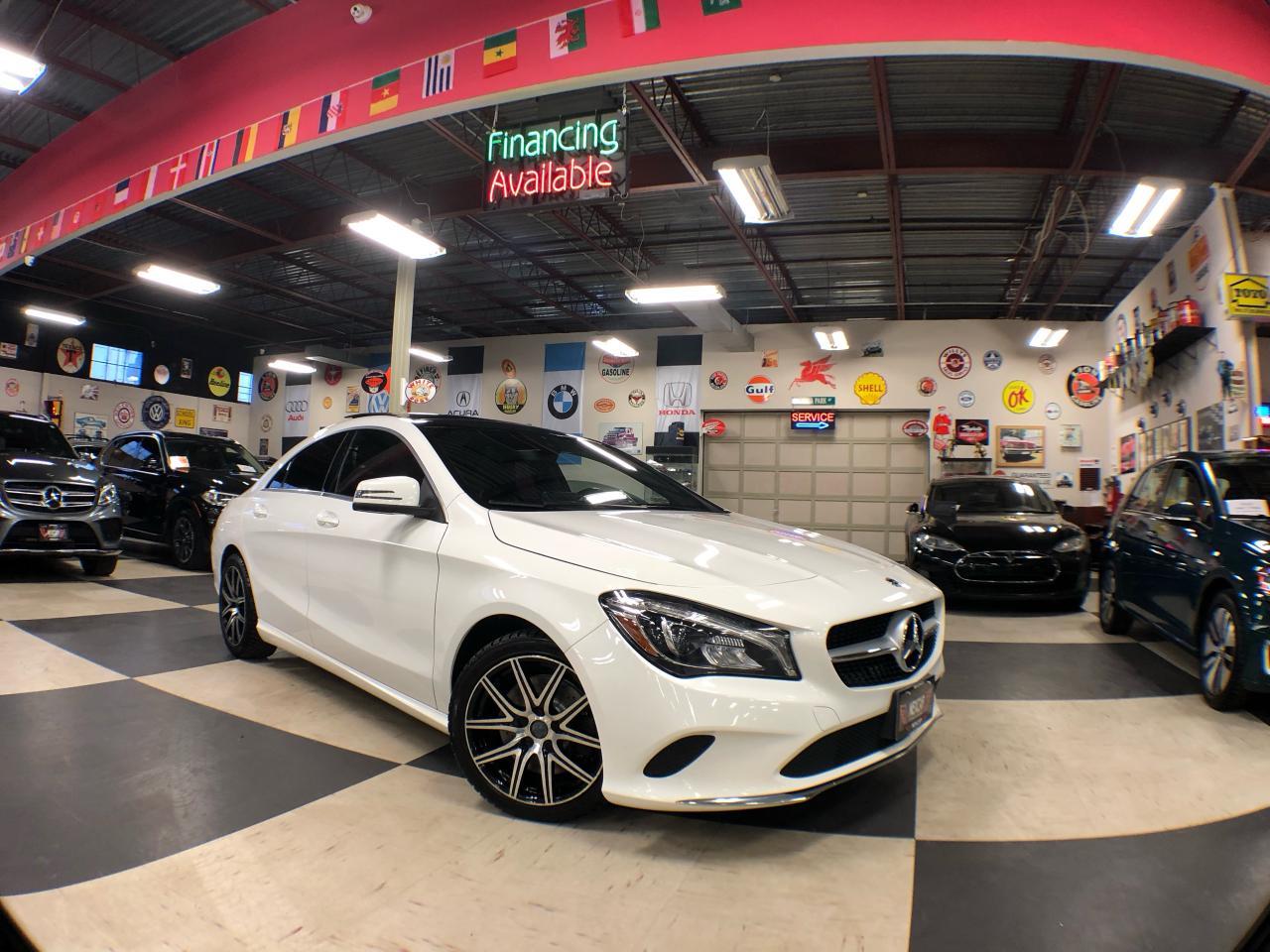 Used 2018 Mercedes-Benz CLA-Class CLA 250 4MATIC LEATHER PAN/ROOF NAVI B/SPOT CAMERA for sale in North York, ON