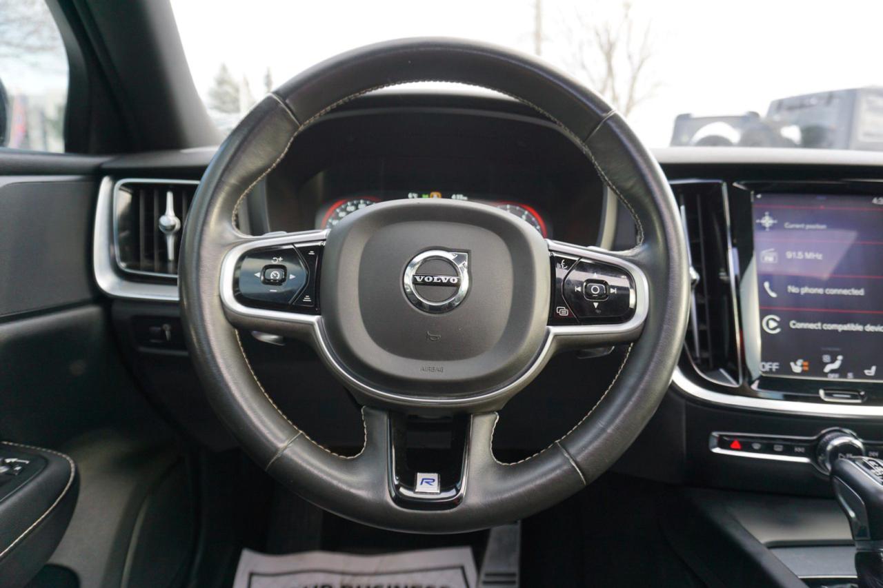 2020 Volvo S60 T6 R-DESIGN AWD CERTIFIED CAMERA NAV BLUETOOTH LEATHER HEATED SEATS SUNROOF CRUISE ALLOYS - Photo #10