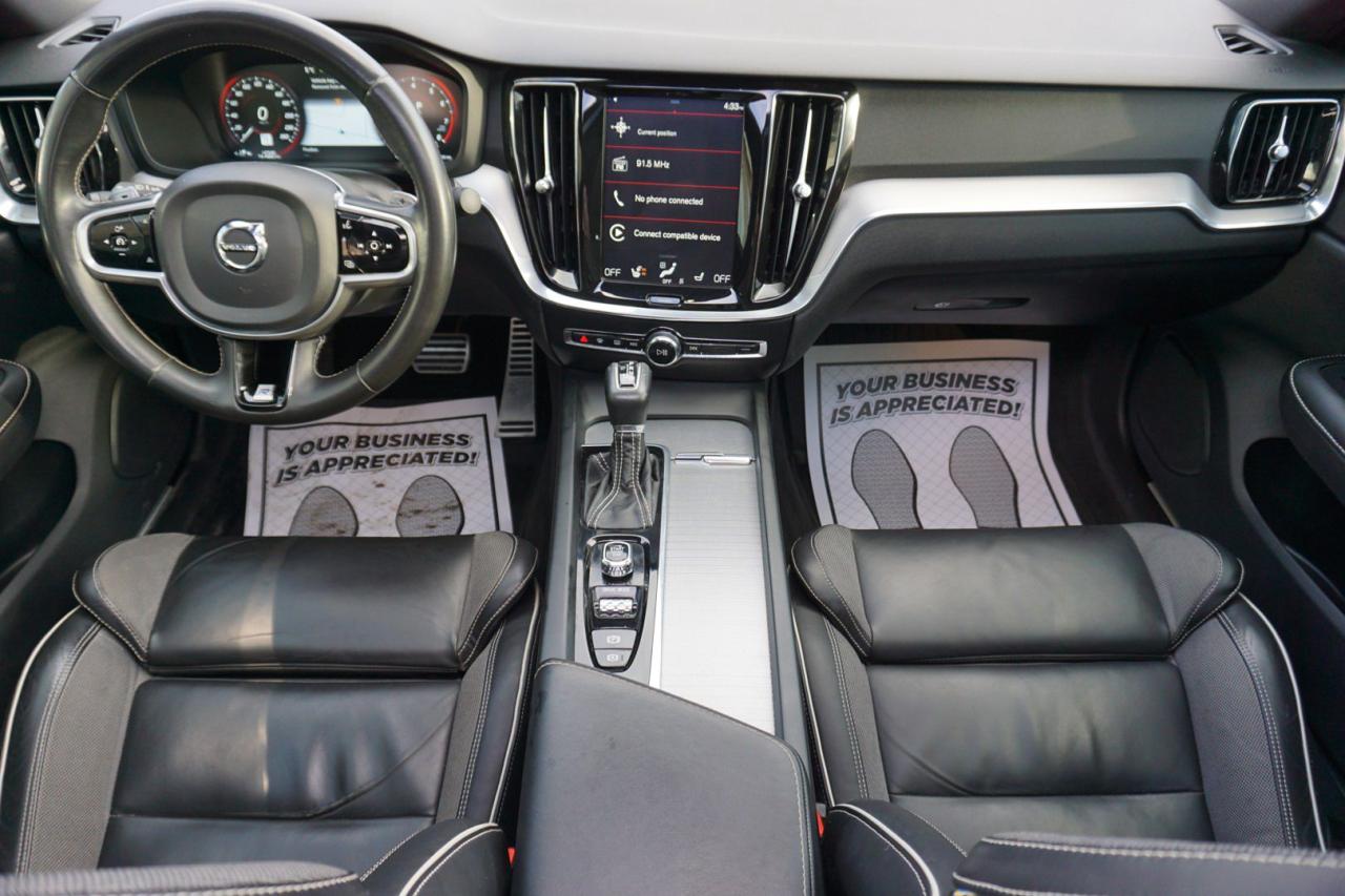 2020 Volvo S60 T6 R-DESIGN AWD CERTIFIED CAMERA NAV BLUETOOTH LEATHER HEATED SEATS SUNROOF CRUISE ALLOYS - Photo #12