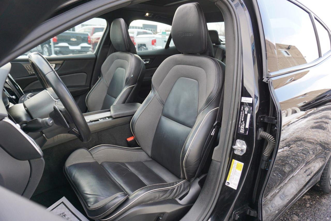2020 Volvo S60 T6 R-DESIGN AWD CERTIFIED CAMERA NAV BLUETOOTH LEATHER HEATED SEATS SUNROOF CRUISE ALLOYS - Photo #14