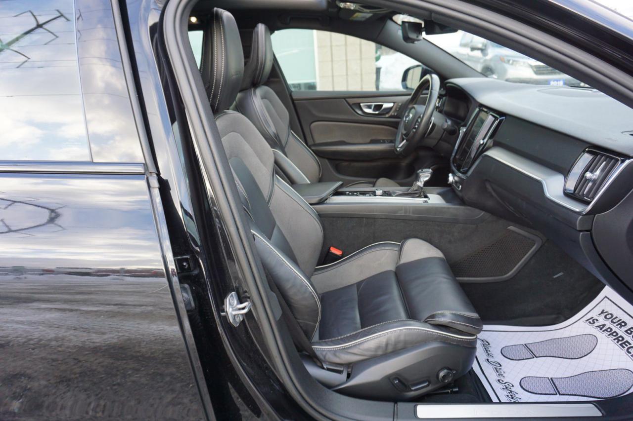 2020 Volvo S60 T6 R-DESIGN AWD CERTIFIED CAMERA NAV BLUETOOTH LEATHER HEATED SEATS SUNROOF CRUISE ALLOYS - Photo #18