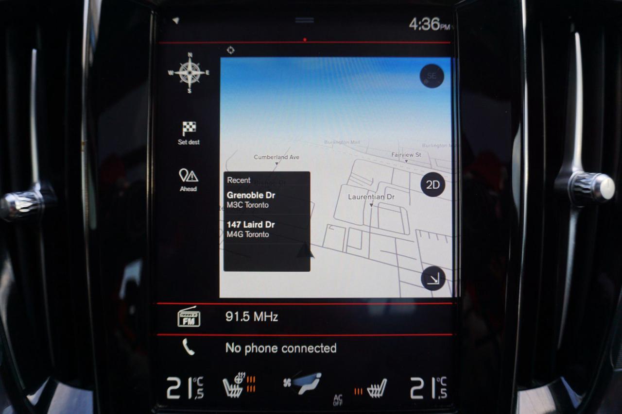 2020 Volvo S60 T6 R-DESIGN AWD CERTIFIED CAMERA NAV BLUETOOTH LEATHER HEATED SEATS SUNROOF CRUISE ALLOYS - Photo #25