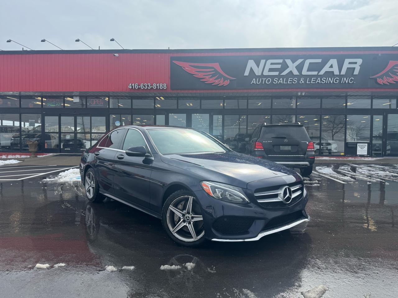 Used 2018 Mercedes-Benz C-Class C 300 AMG PKG 4MATIC LEATHER PAN/ROOF NAVI CAMERA for sale in North York, ON