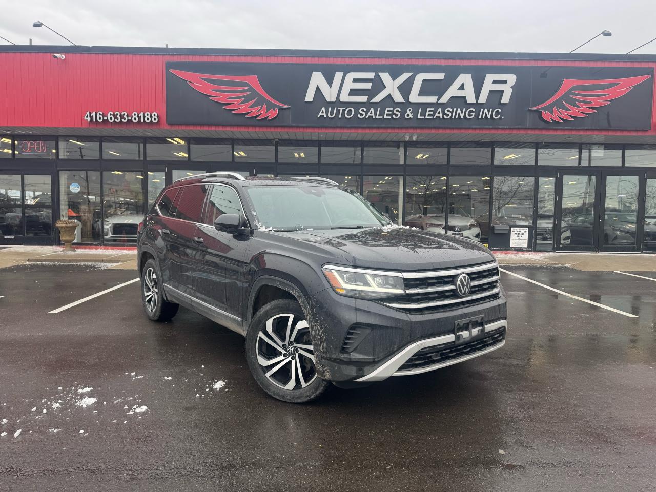 Used 2023 Volkswagen Atlas HIGHLINE 7 PASS AWD LEATHER PAN/ROOF NAVI CAMERA for sale in North York, ON