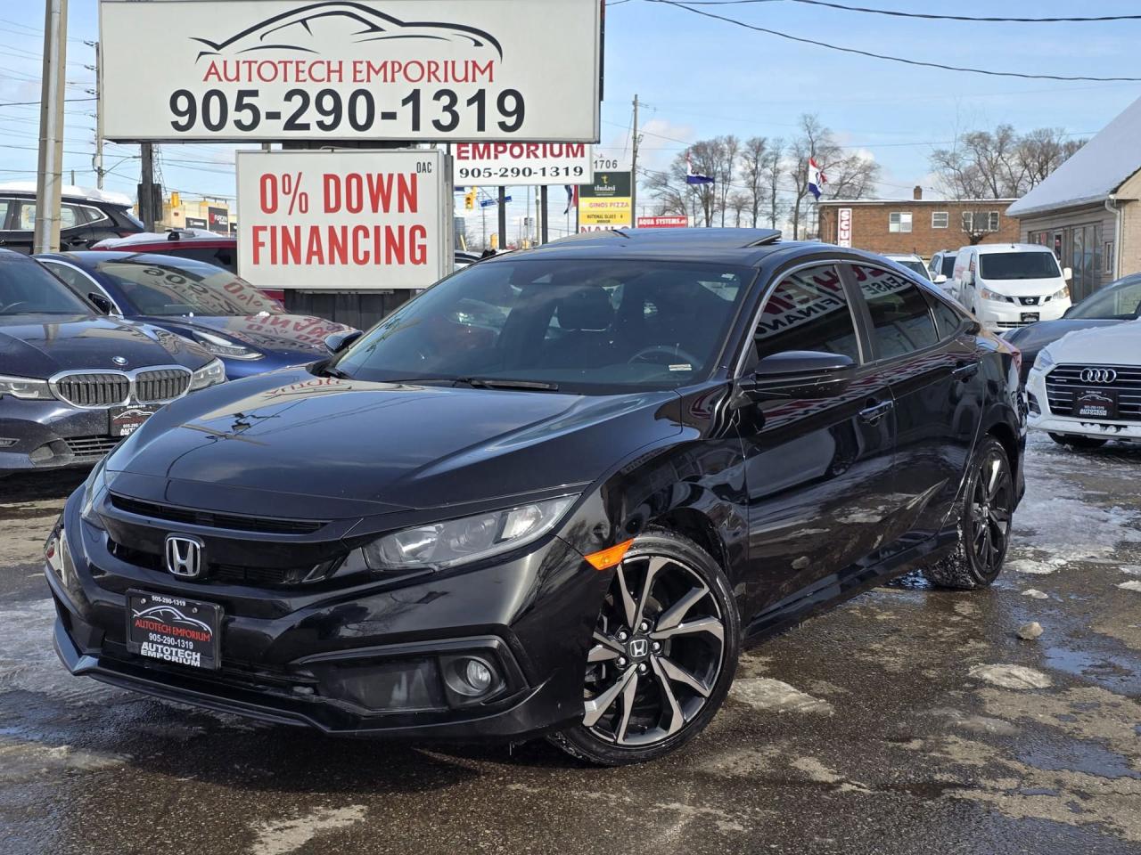 <div><b>Sport Sedan</b> | Sunroof | Push Start  | Blind Spot Camera | Carplay+Android | HONDA SENSING (Cruise Control,  Collision Warning, Lane Assist) | Remote Start | Heated Seats | Dual  Climate | Keyless Entry | Reverse Camera | Alloys | and more </div><br /><div><span>0% DOWN FINANCING (O.A.C). Good Credit, Bad Credit , New Credit, No Credit.We offer the best Interest Rates in the market!</span></div><br /><div><span>BUY ONLINE - FREE HOME DELIVERY</span></div><br /><div><span>*CARFAX,  VERIFIED Available *WALK IN WITH CONFIDENCE AND DRIVE AWAY SATISFIED*  $0 down financing available, OAC price/payment plus applicable taxes.  Autotech Emporium is serving the GTA and surrounding areas in the market  of quality per-owned vehicles. We are a UCDA member and a registered  dealer with the OMVIC. A Carfax history report is provided with all of  our vehicles.  We </span>also offer our optional amazing reconditioning  package which will provide three times of its value. It covers new  brakes, new synthetic engine oil and filter, all fluids top up,  registration and plate transfer, detailed inspection (even for non  safety components), exterior high speed buffing, waxing and cosmetic  work, In-depth interior hygiene cleaning (shampoo, steam wash and odor  removal treatment),  Engine degreasing and shampoo, safety certificate  cost, <span>30 days dealer warranty</span> and  after sale free consultation to keep your vehicle maintained so we can  keep you as our customer for life. TO CLARIFY THIS PACKAGE AS PER OMVIC  REGULATION AND STANDARDS VEHICLE IS NOT DRIVABLE, NOT CERTIFIED.  CERTIFICATION IS AVAILABLE FOR EIGHT HUNDRED AND NINETY FIVE  DOLLARS(895). ALL VEHICLES WE SELL ARE DRIVABLE AFTER CERTIFICATION!!!</div><br /><div><span>*Price  Advertised online has a $2000  Finance Purchasing Credit on Approved  Credit. Price of vehicle may differ with any other forms of payment. P</span><span>lease call dealer or visit our website for further details. Do not refer to calculate my payment option for cash purchase.</span><span></span></div><br /><div><span>Please visit </span><a href=http://www.autotechemporium.com/ target=_blank>www.autotechemporium.com</a><span> to</span> <span>check following vehicles and up to date inventory.</span></div><br /><div><span>TAGS: 2017 2018 2015 2014 TOURING  SPORT LX </span><span>Subaru  Impreza Legacy Toyota Corolla Camry Matrix Yaris Honda Civic Fit Accord  Mazda 3 6 Mitsubishi Lancer Nissan Sentra Micra Altima Maxima Hyundai  Elantra Sonata Kia Forte Optima K5 Soul Rio Chevrolet Cruze Malibu  Impala Ford Fusion Focus Dodge Dart Charger Challenger Volkswagen Jetta  Golf Passat Acura ILX TLX <br></span></div><br /><div><br></div>