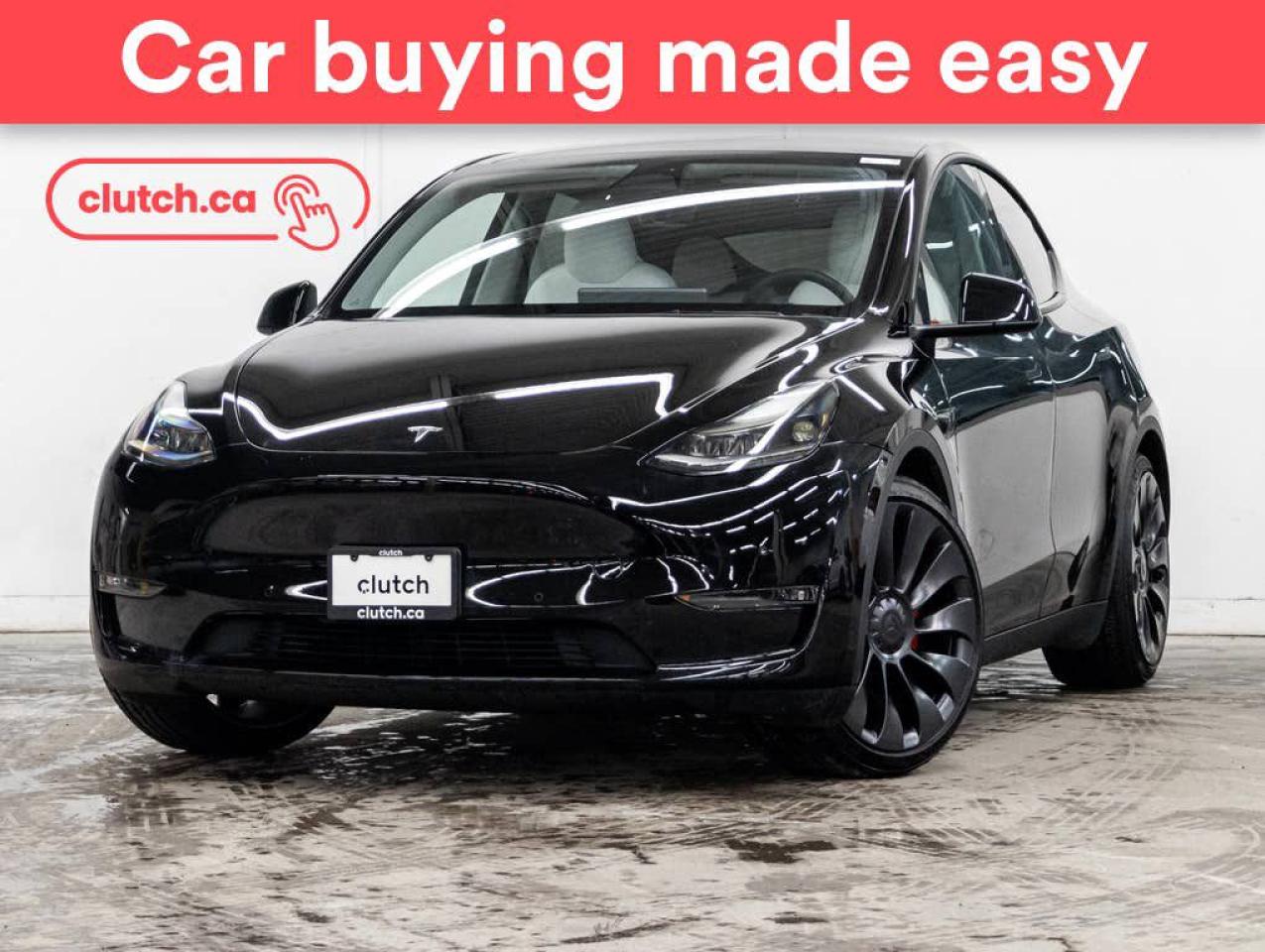 Used 2022 Tesla Model Y Performance w/ Heated Seats, Heated Steering Wheel, Glass Roof for sale in Toronto, ON