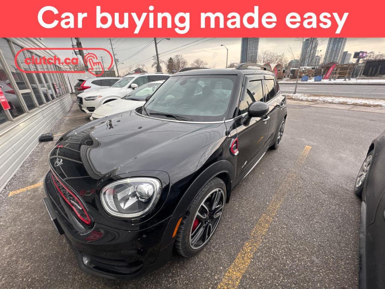 Used 2019 MINI Cooper Countryman John Cooper Works AWD w/ Apple CarPlay, Backup Cam, Sunroof for sale in Toronto, ON