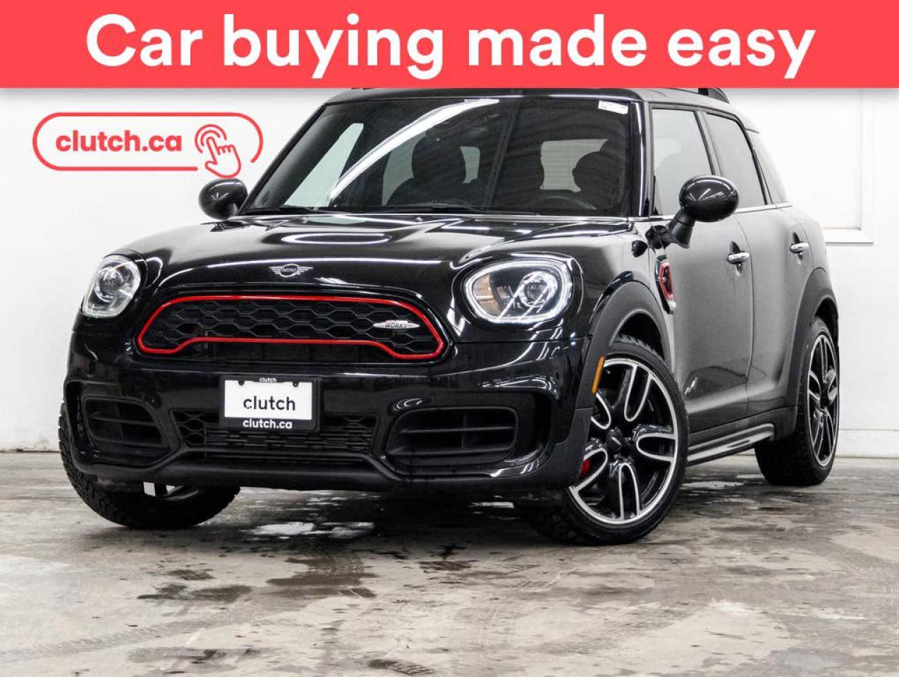 Used 2019 MINI Cooper Countryman John Cooper Works AWD w/ Apple CarPlay, Backup Cam, Sunroof for sale in Toronto, ON