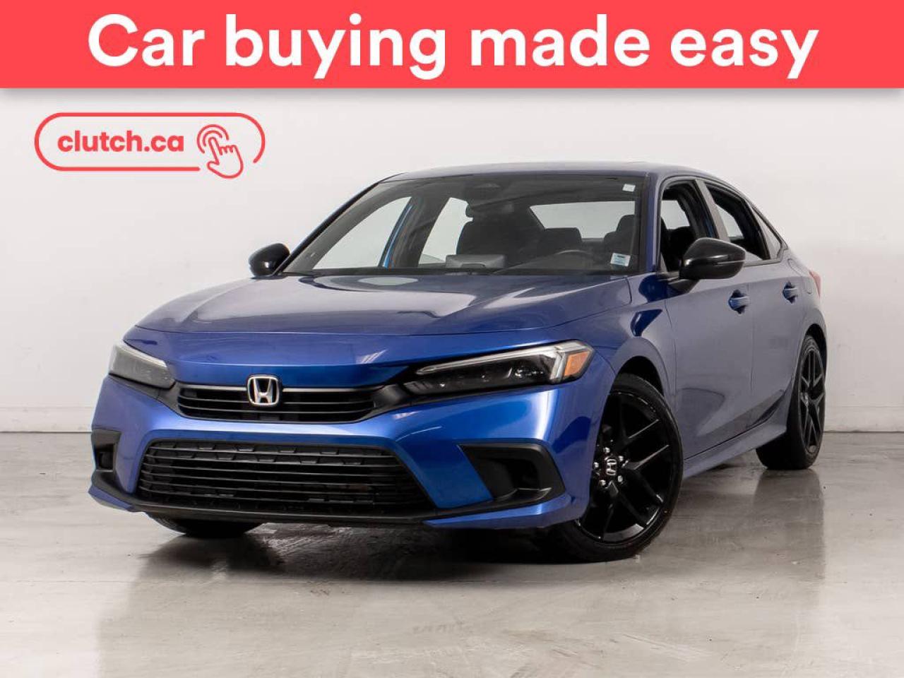 Used 2022 Honda Civic Sport w/ Adaptive Cruise Control, Power Moonroof, Backup Cam for sale in Bedford, NS