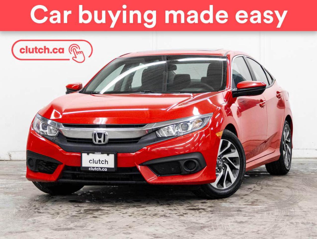 Used 2018 Honda Civic EX w/ Apple CarPlay & Android Auto, Heated Seats, Sunroof for sale in Toronto, ON