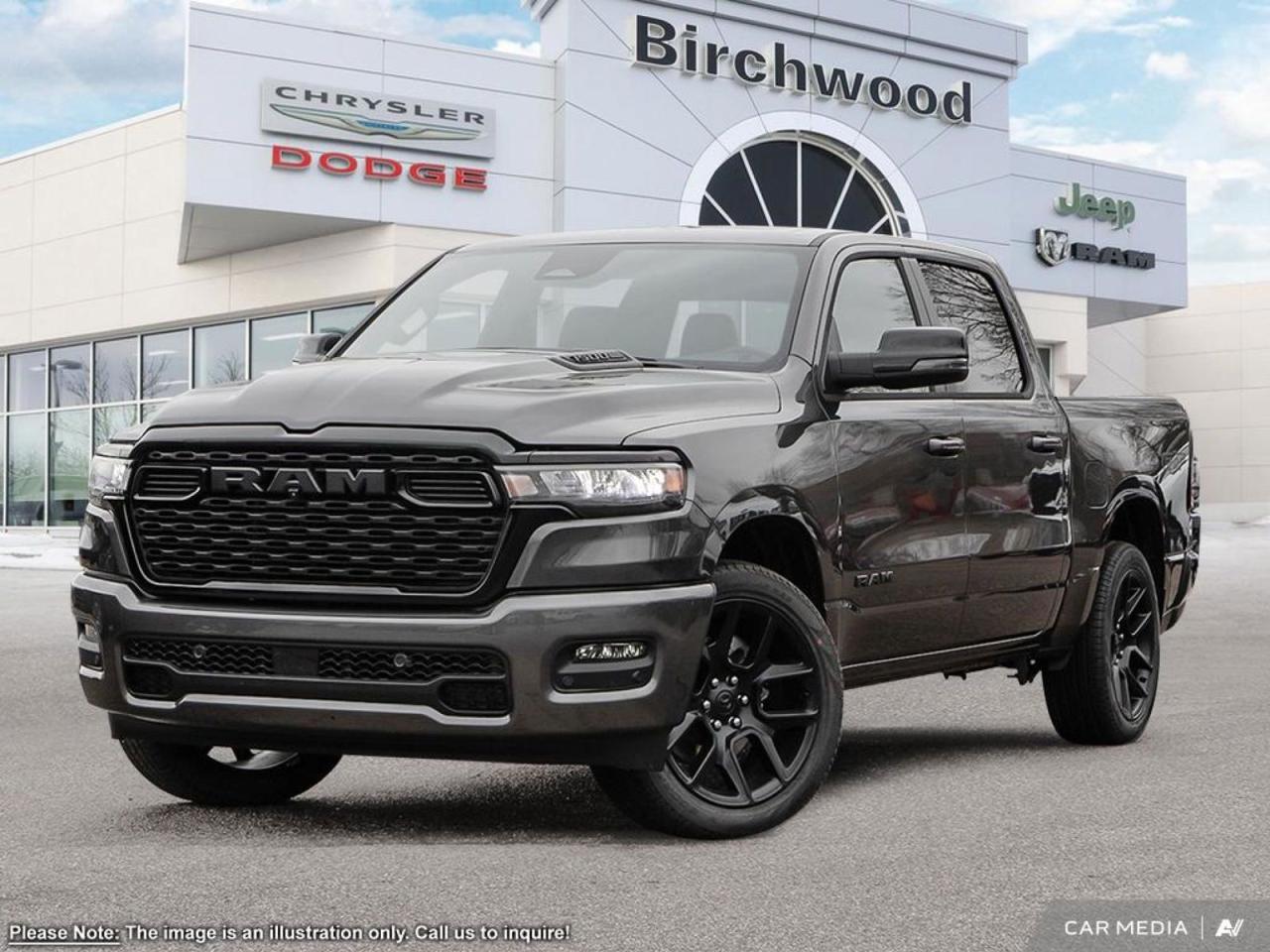 New 2025 RAM 1500 Sport Factory Order - Arriving Soon | Night Crew Cab | Dual–Pane Panoramic Sunroof for sale in Winnipeg, MB