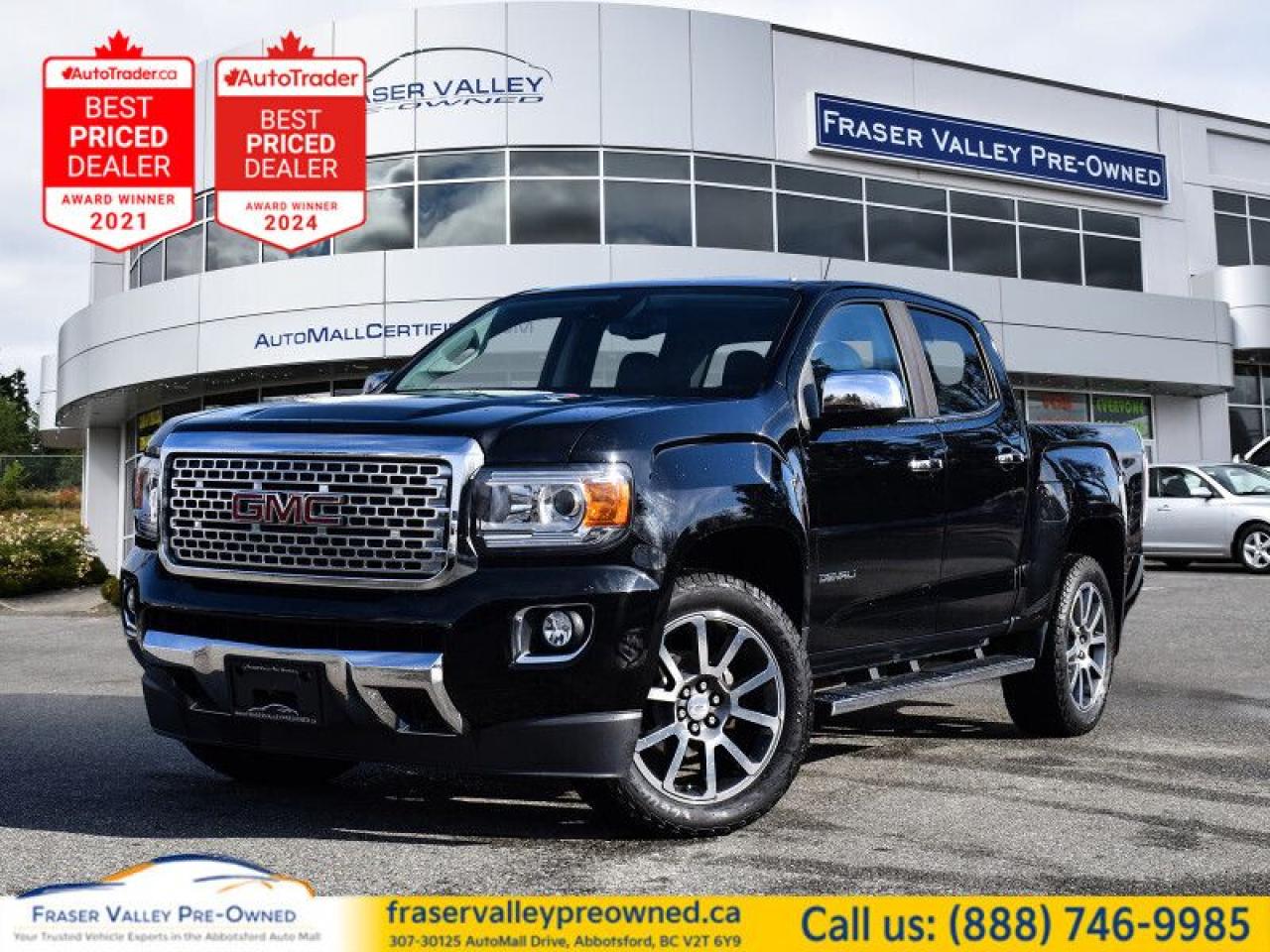 Used 2019 GMC Canyon Denali  Diesel, Clean History, Local, Loaded for sale in Abbotsford, BC