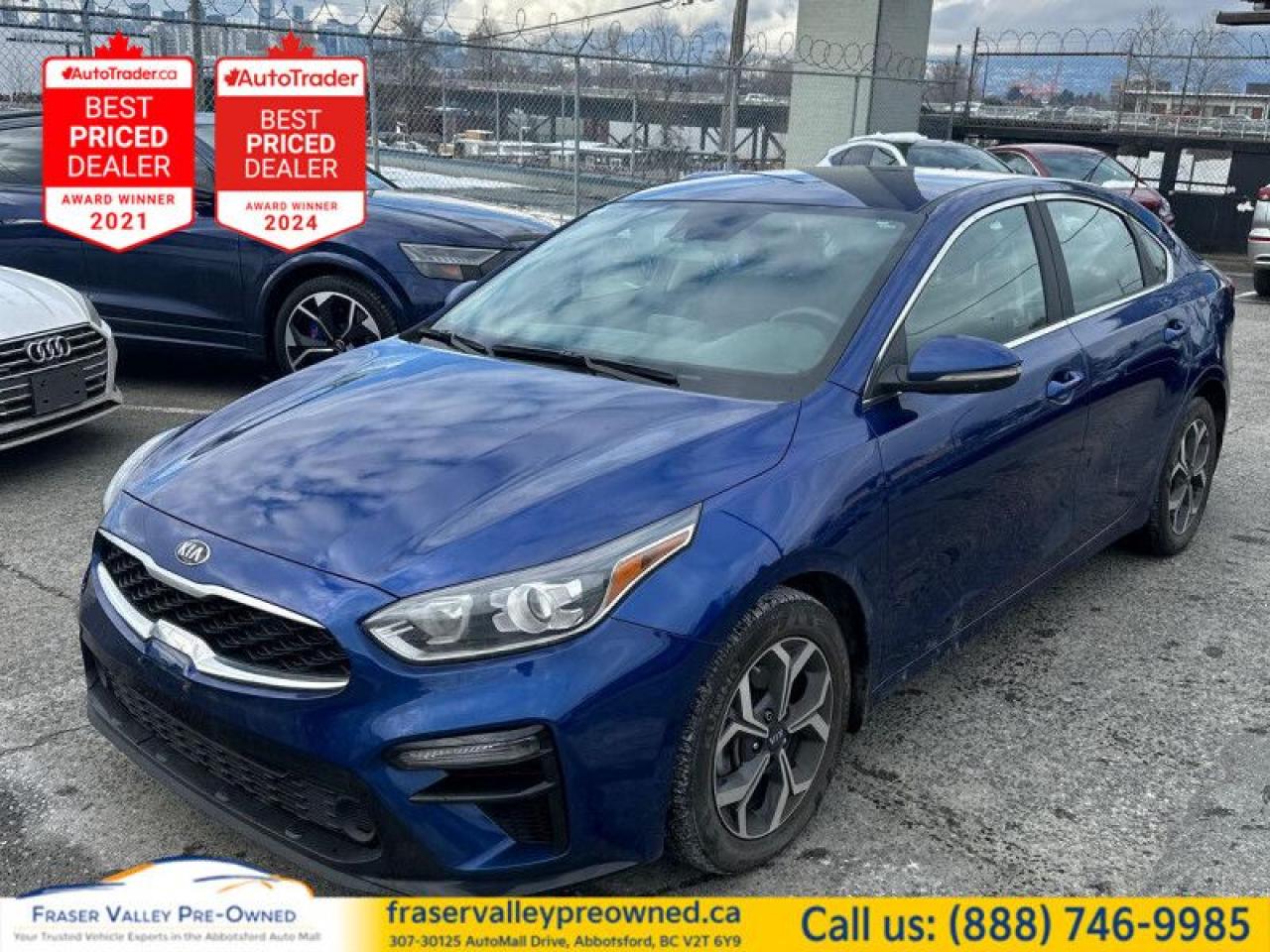 Used 2020 Kia Forte EX  Nav, CarPlay, Heated Steering, Heated Seats for sale in Abbotsford, BC